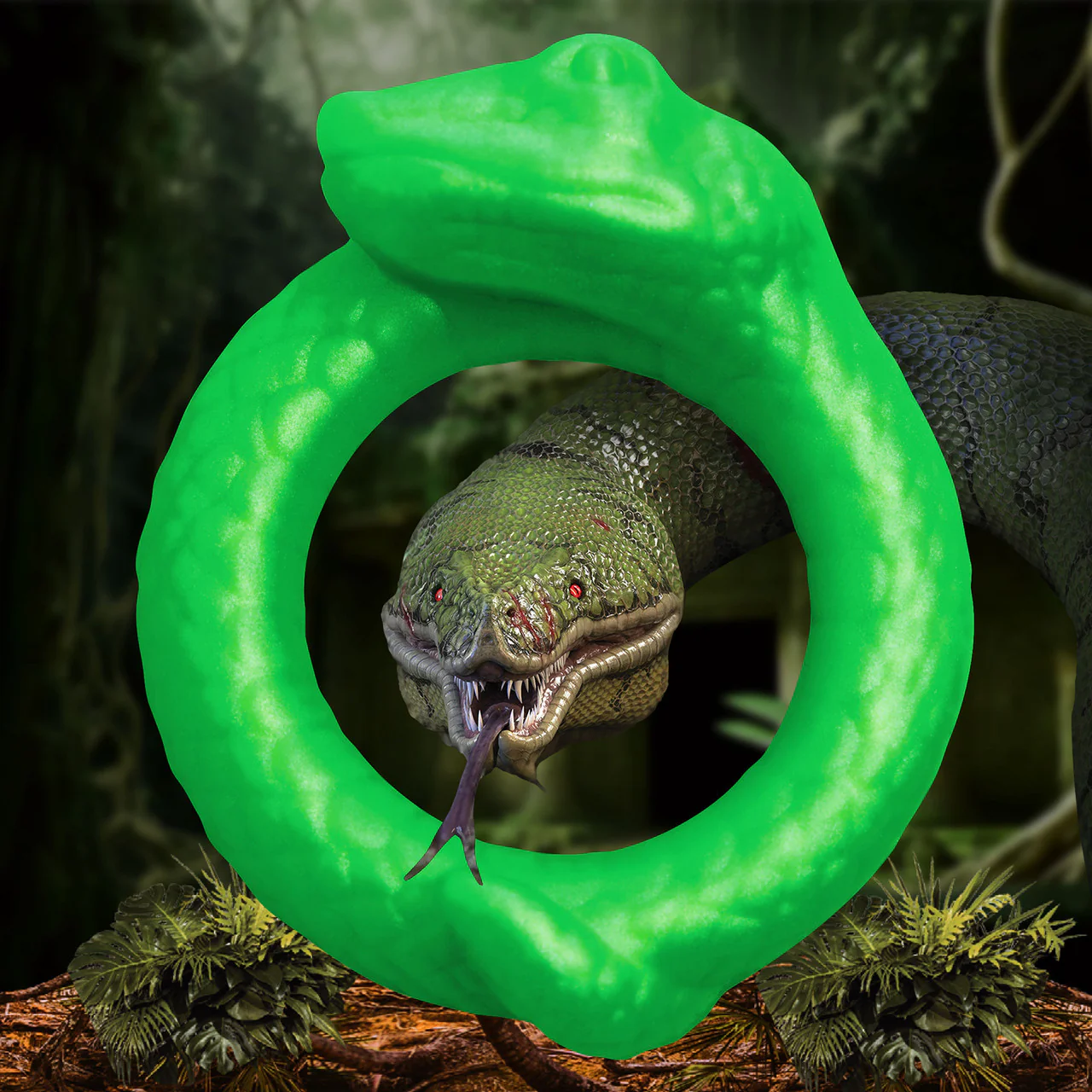 Serpentine Silicone Cock Ring By Creature Cocks - Image 12