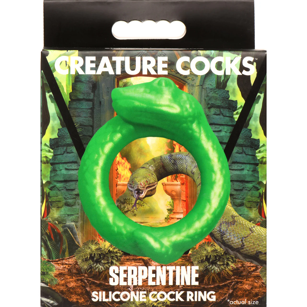 Serpentine Silicone Cock Ring By Creature Cocks - Image 13