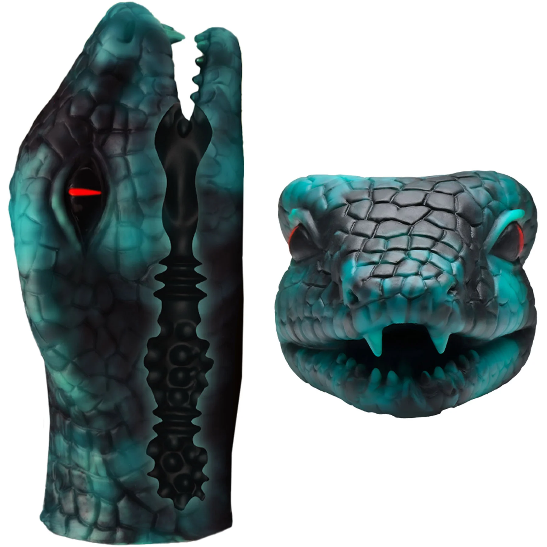 Serpentine Stroker Silicone Masturbator By Creature Cocks - Image 15