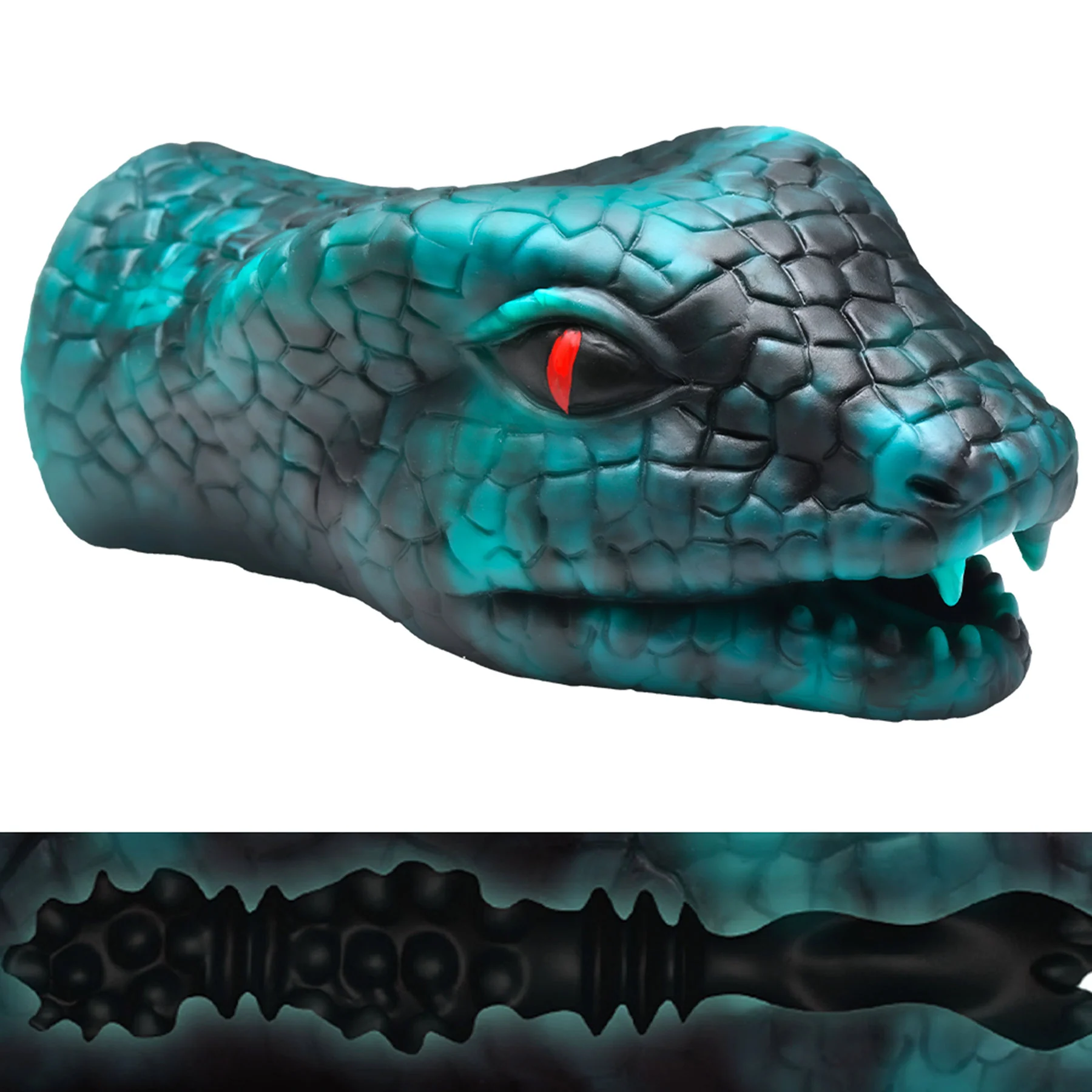 Serpentine Stroker Silicone Masturbator By Creature Cocks - Image 3