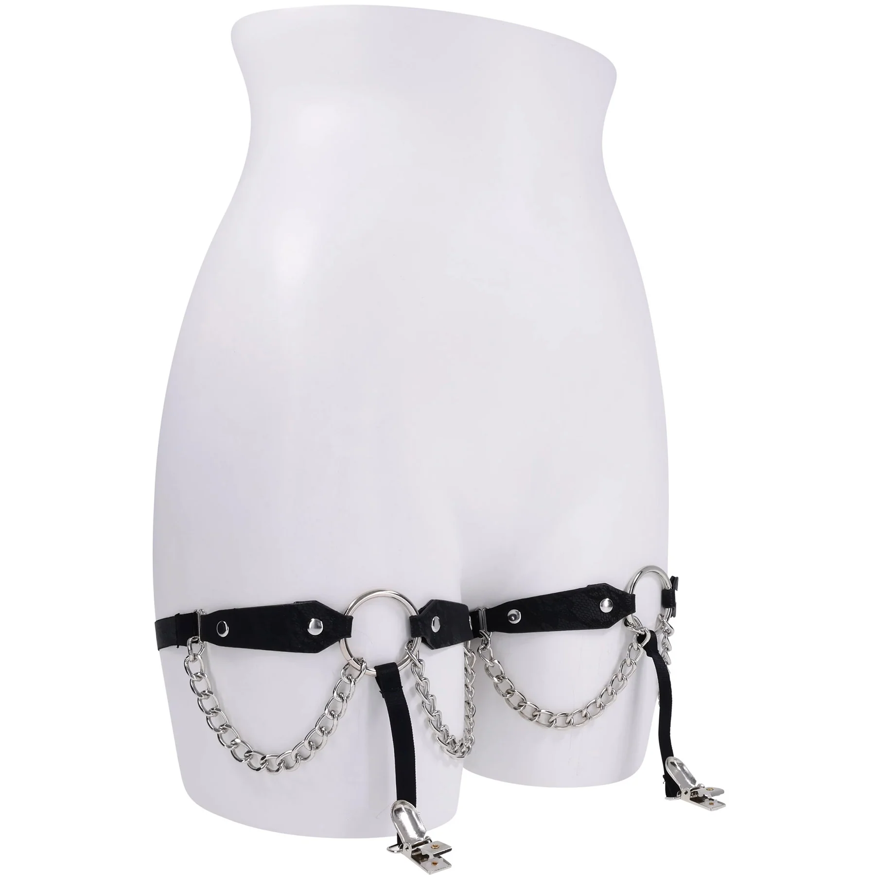 Sex & Mischief Chain Lace Garters By Sportsheets - Image 5