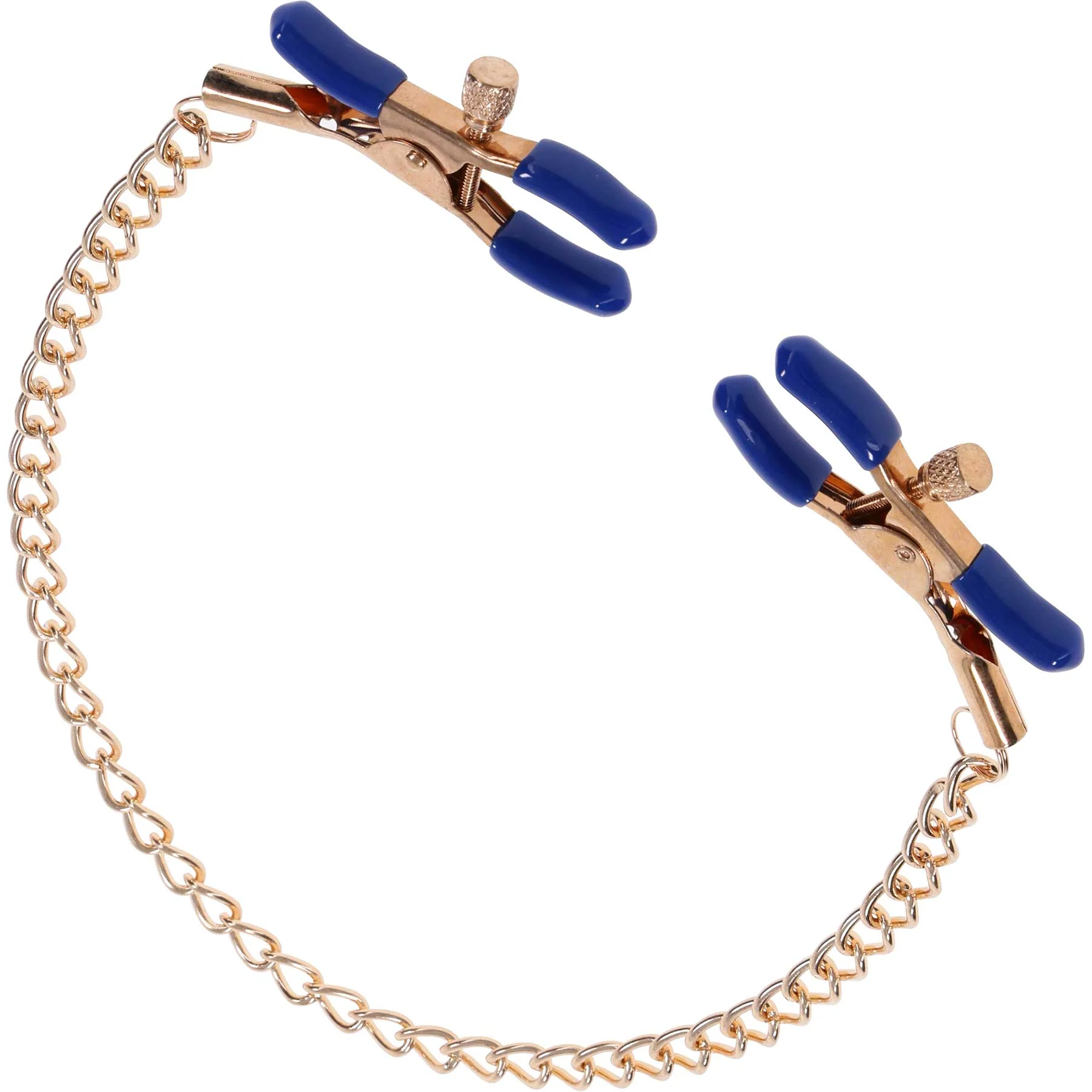 Sex & Mischief Cougar Chained Nipple Clamps By Sportsheets - Image 3