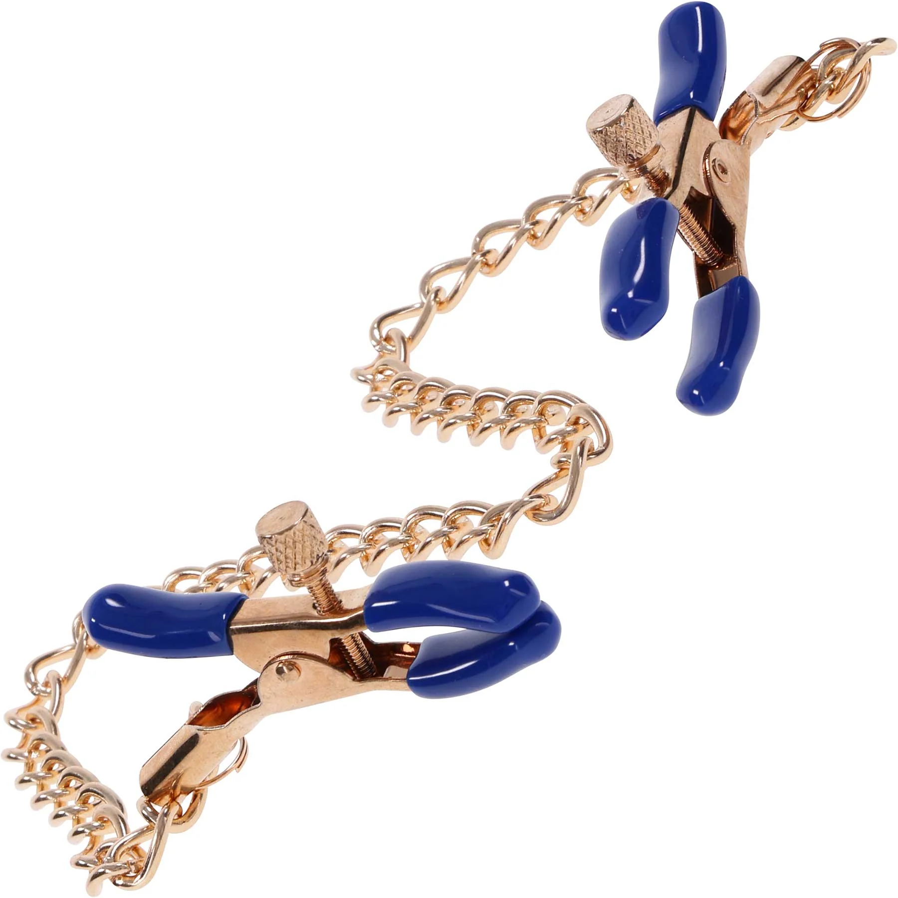 Sex & Mischief Cougar Chained Nipple Clamps By Sportsheets - Image 4