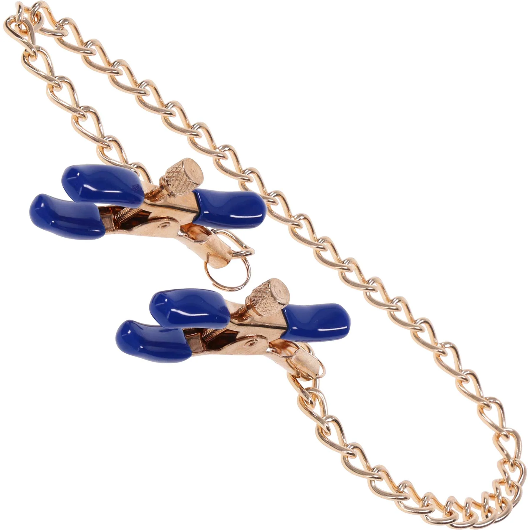 Sex & Mischief Cougar Chained Nipple Clamps By Sportsheets - Image 5