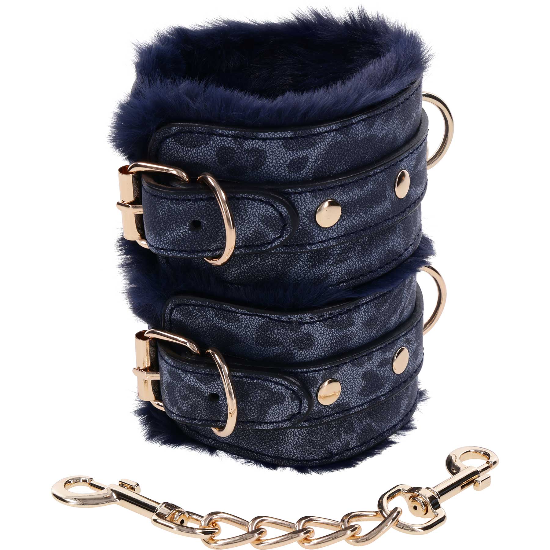 Sex & Mischief Cougar Fur Lined Handcuffs By Sportsheets - Image 4