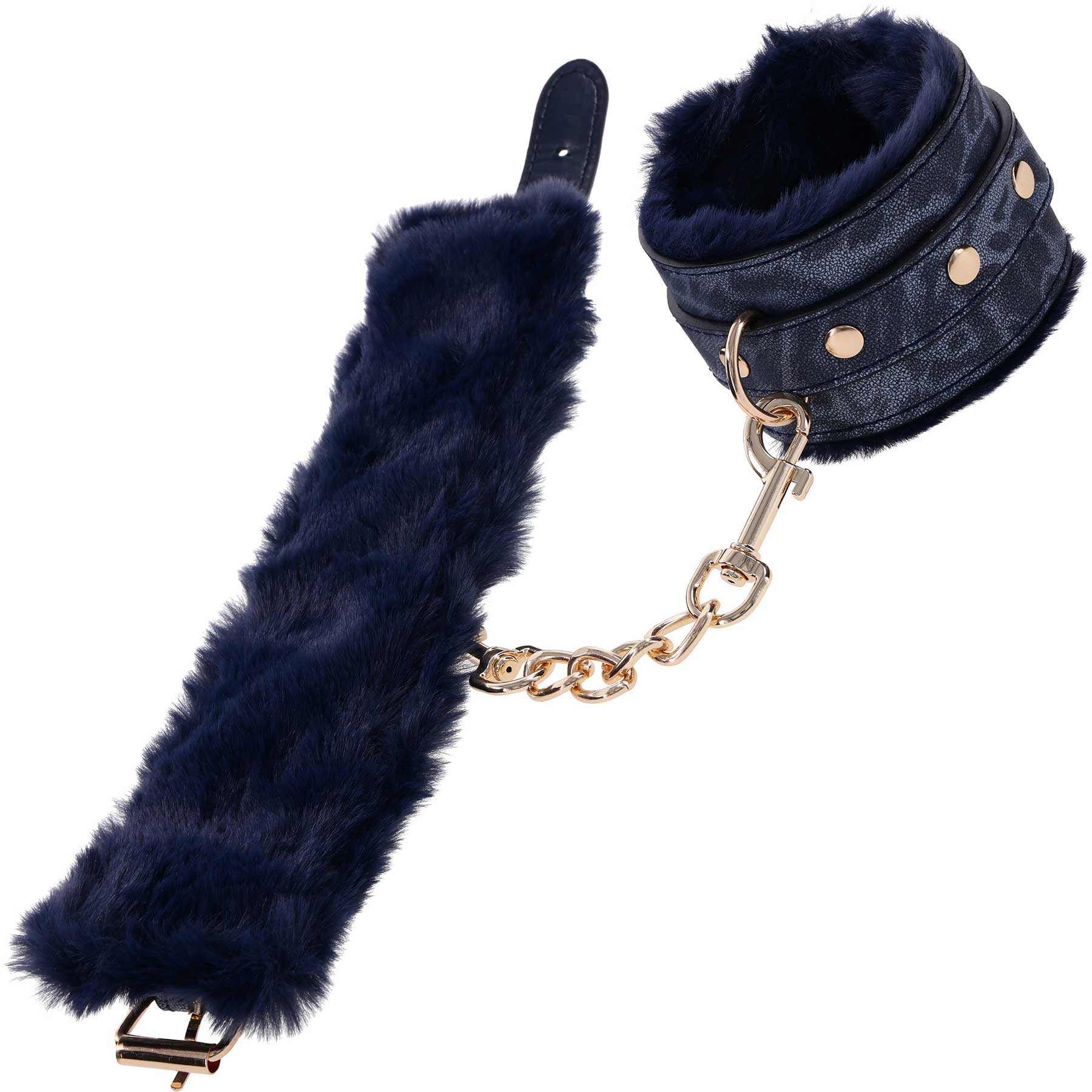 Sex & Mischief Cougar Fur Lined Handcuffs By Sportsheets - Image 5