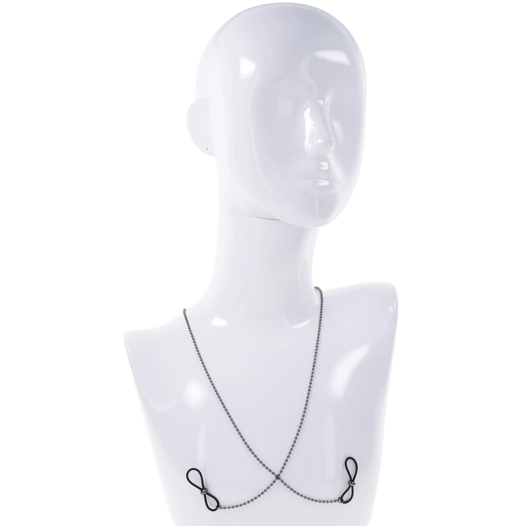 Sex & Mischief Ex's & Oh's Body Jewelry With Nipple Ties By Sportsheets - Image 2