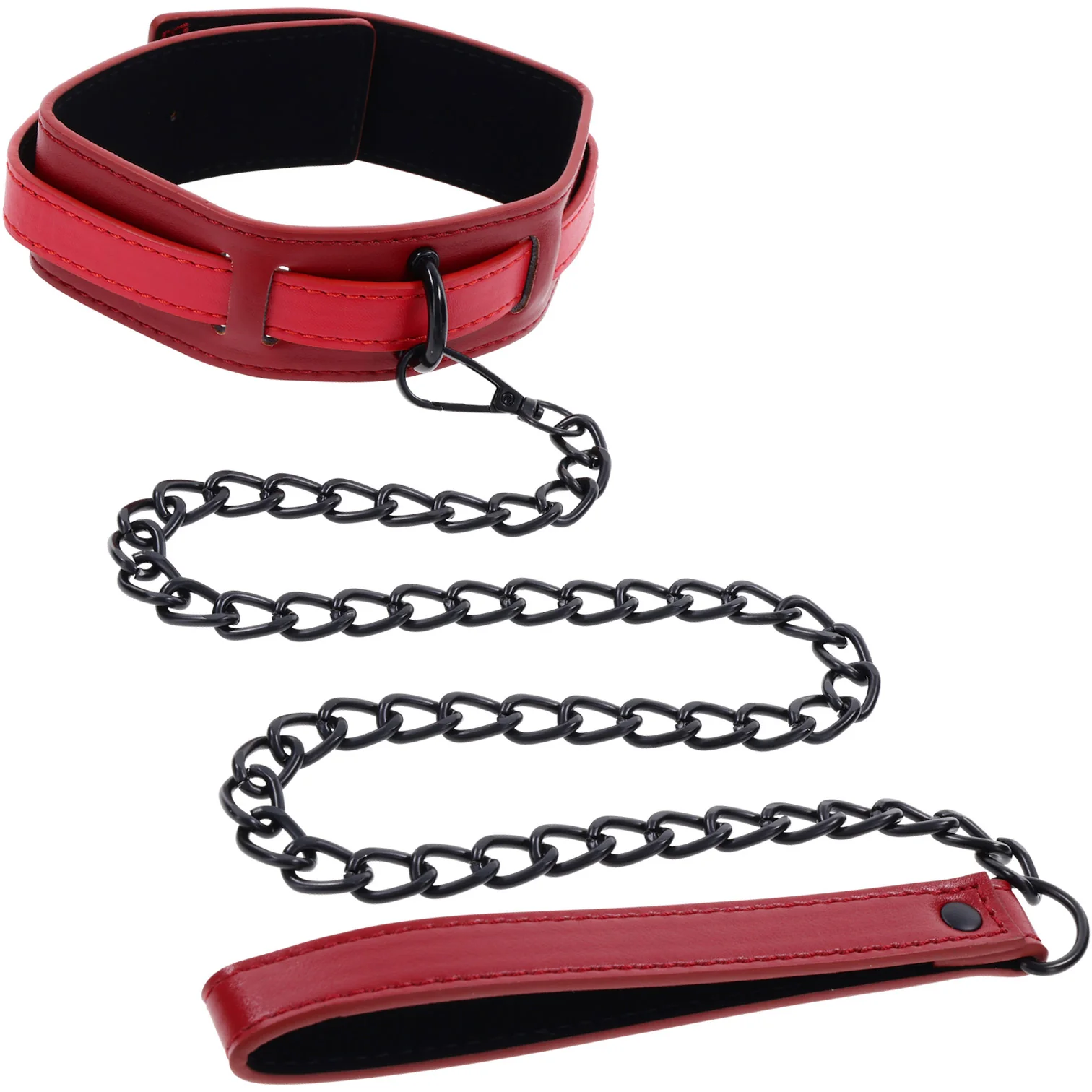 Sex & Mischief Ex's & Oh's Collar And Leash By Sportsheets - Image 4