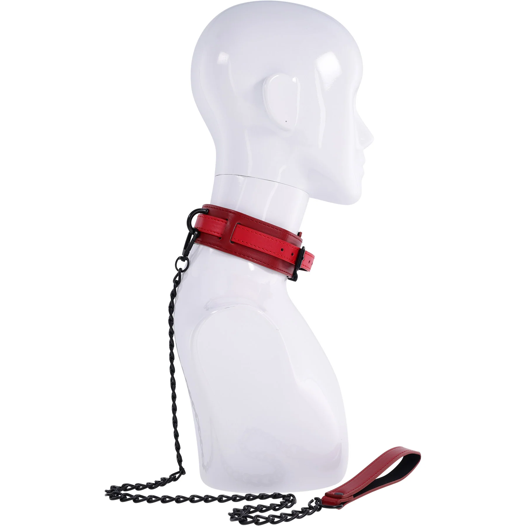 Sex & Mischief Ex's & Oh's Collar And Leash By Sportsheets - Image 5