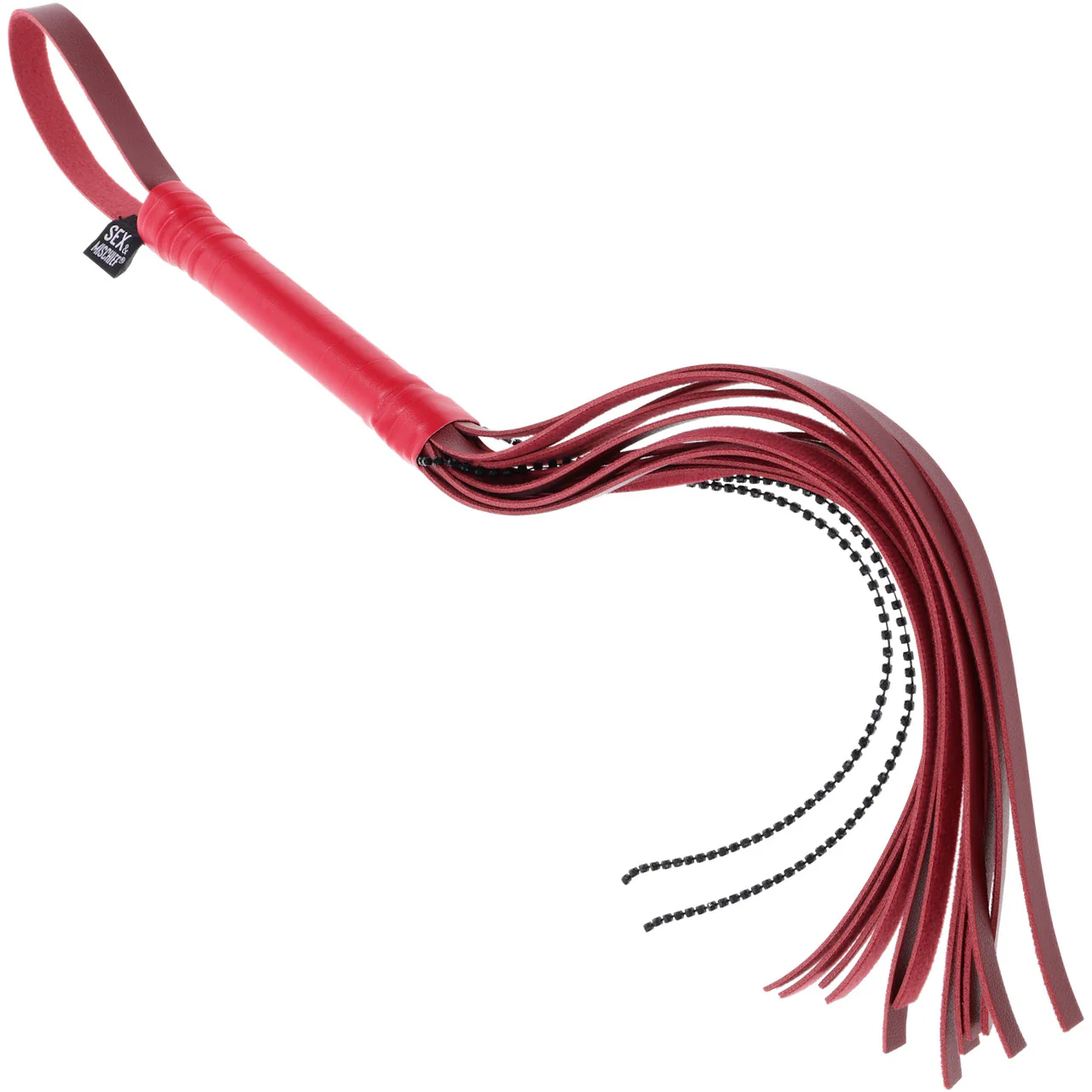 Sex & Mischief Ex's & Oh's Crystal Flogger By Sportsheets - Image 2