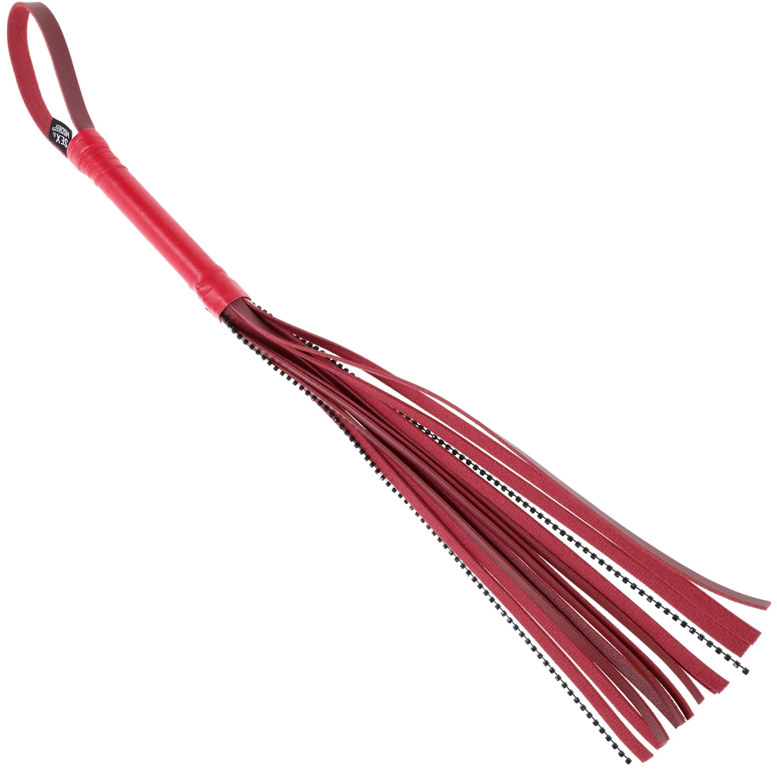 Sex & Mischief Ex's & Oh's Crystal Flogger By Sportsheets - Image 3