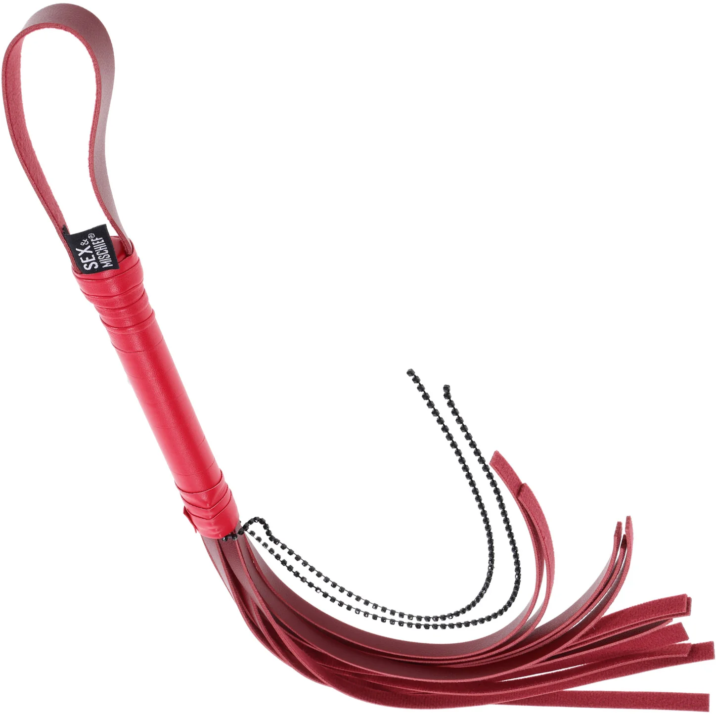 Sex & Mischief Ex's & Oh's Crystal Flogger By Sportsheets - Image 5
