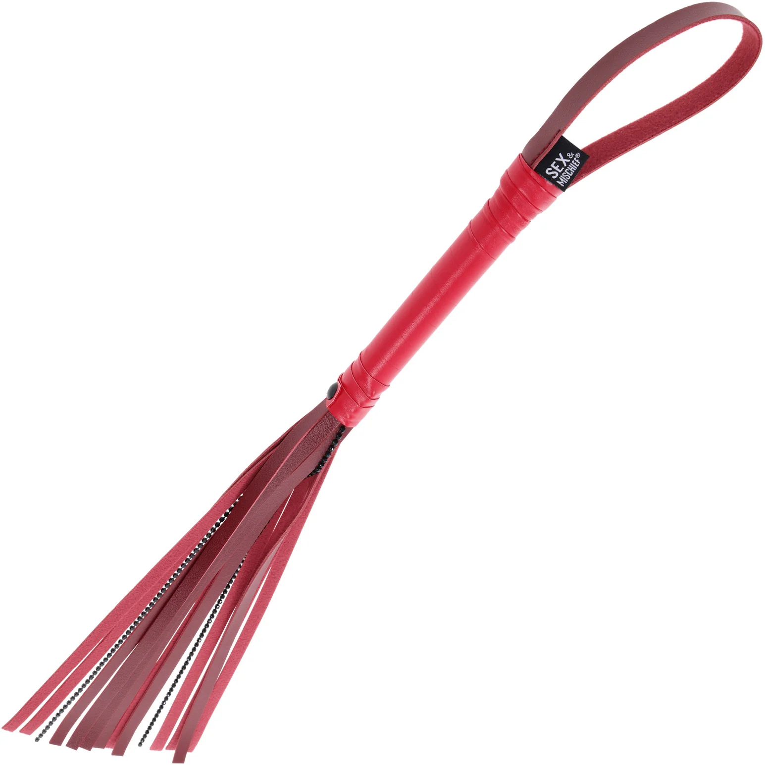 Sex & Mischief Ex's & Oh's Crystal Flogger By Sportsheets - Image 6