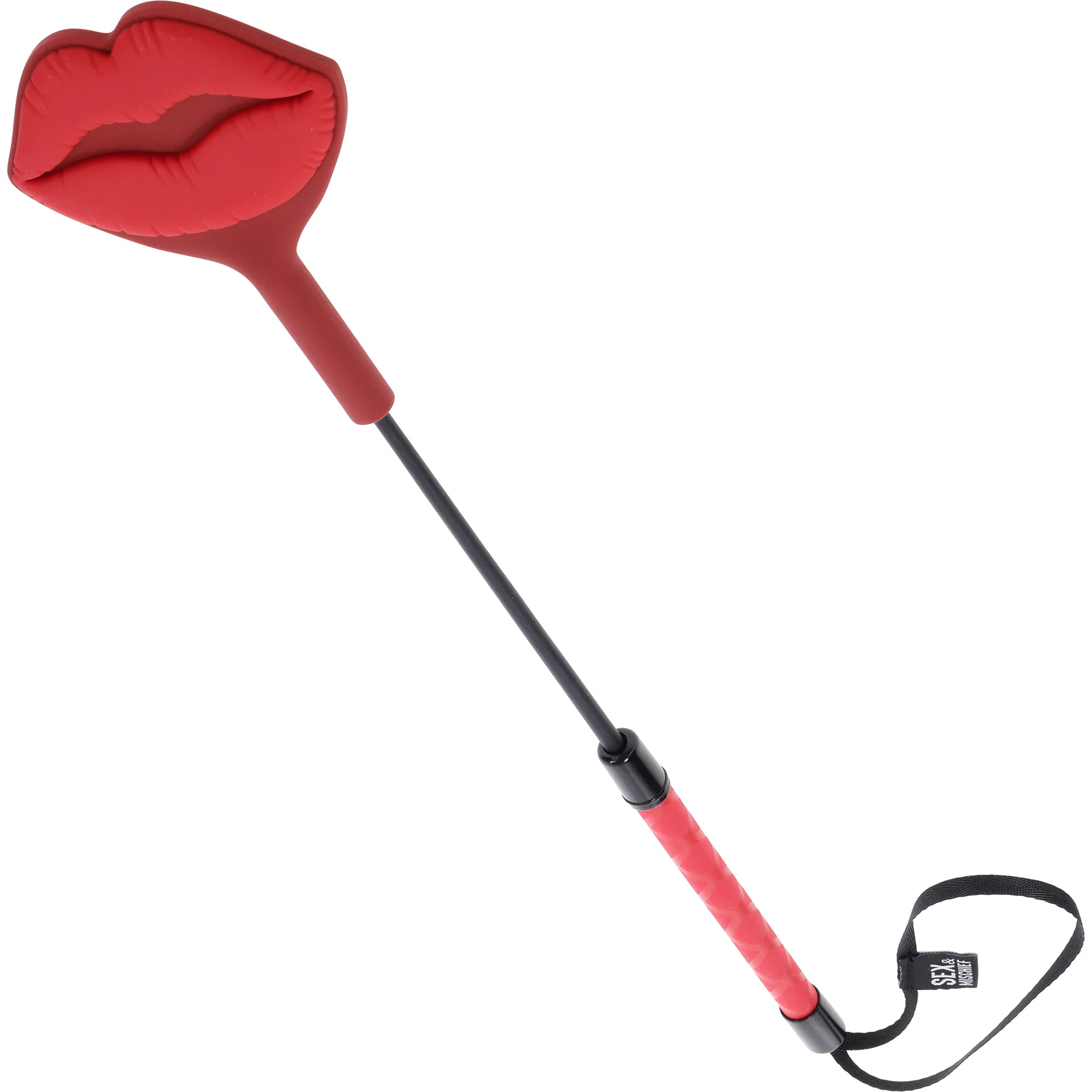 Sex & Mischief Ex's & Oh's Kiss Silicone Crop By Sportsheets - Image 4