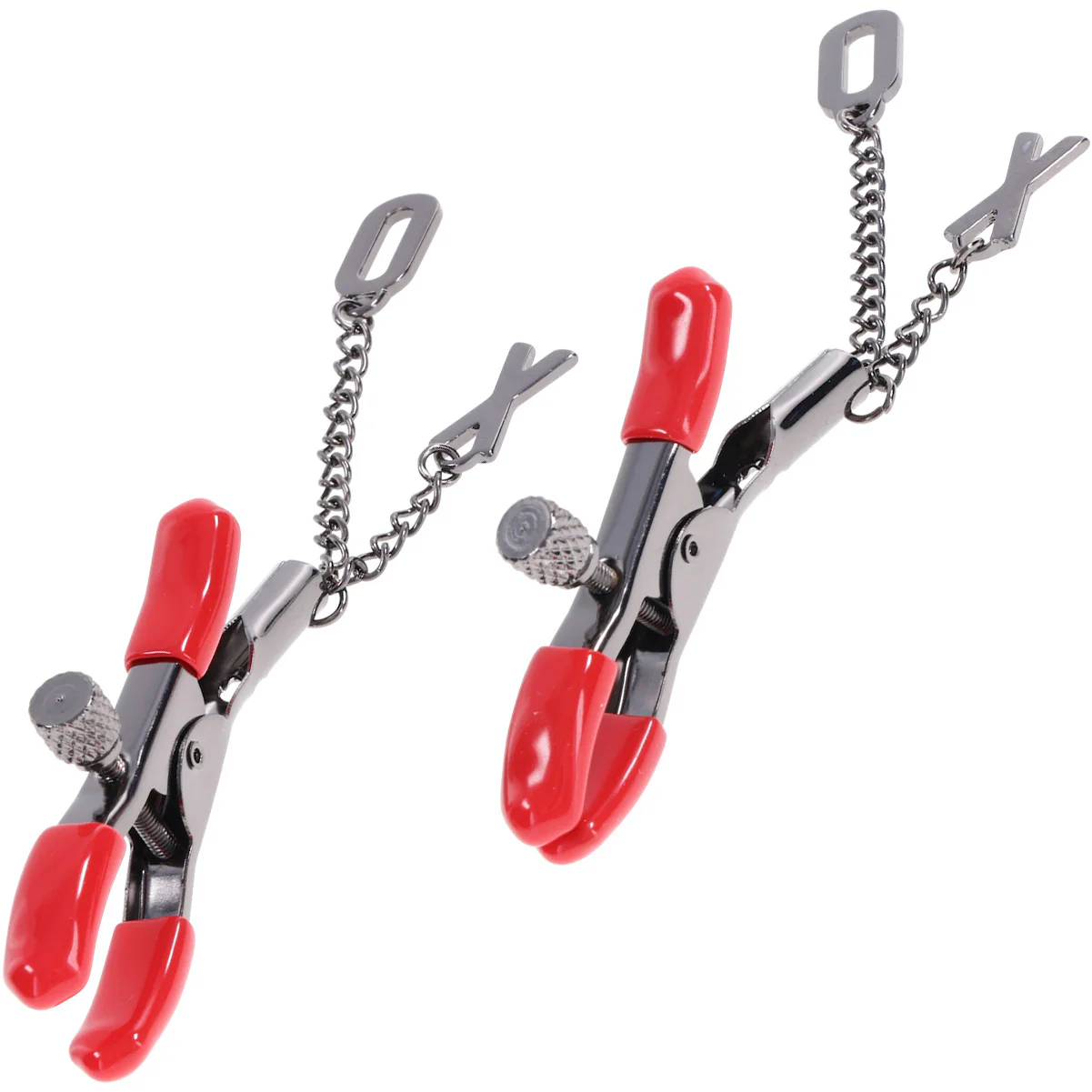 Sex & Mischief Ex's & Oh's Nipple Clamps By Sportsheets - Image 3