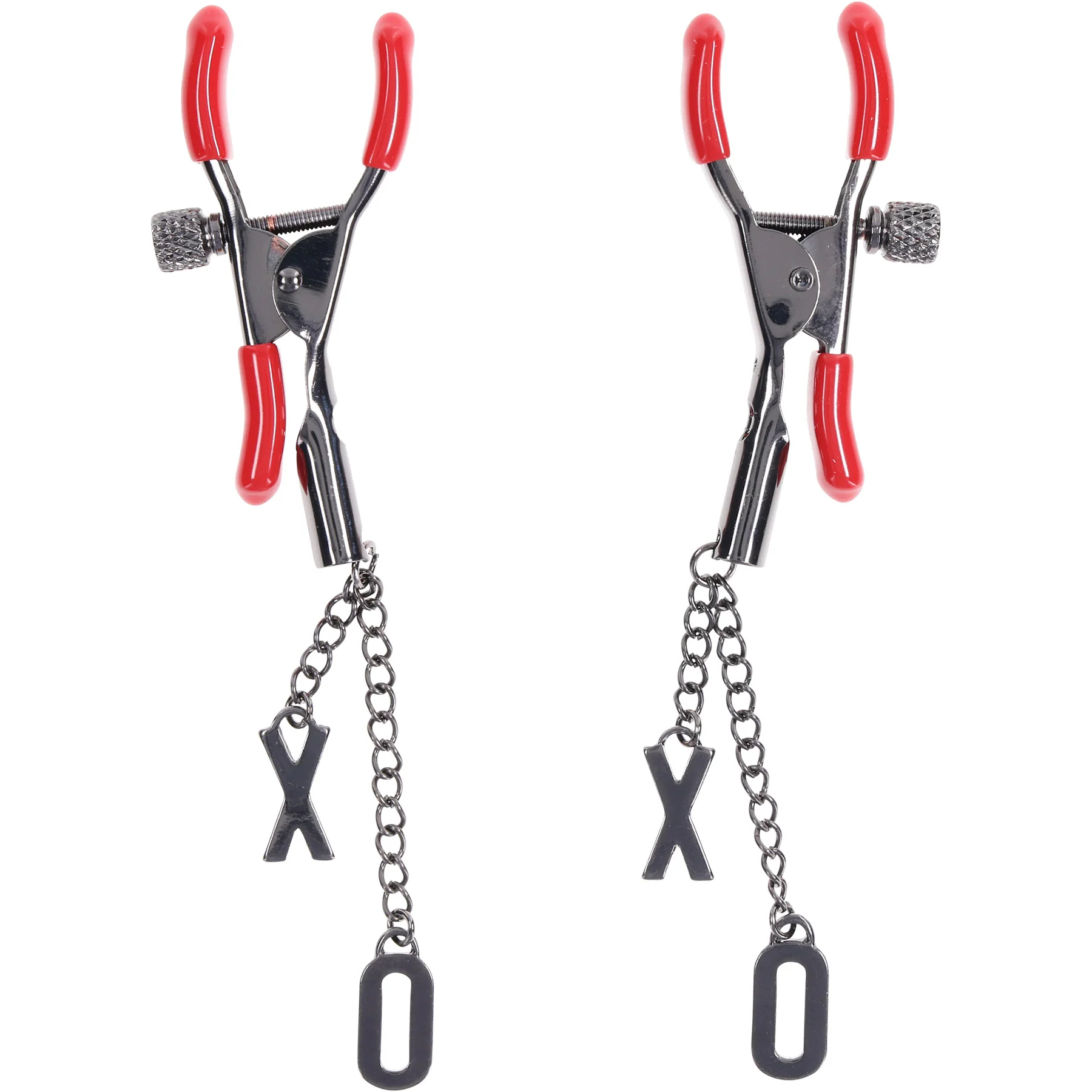 Sex & Mischief Ex's & Oh's Nipple Clamps By Sportsheets - Image 5