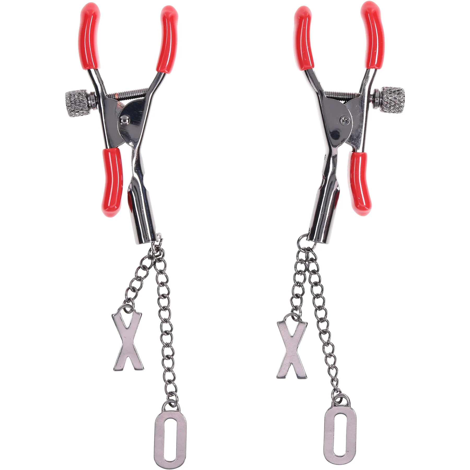 Sex & Mischief Ex's & Oh's Nipple Clamps By Sportsheets - Image 6