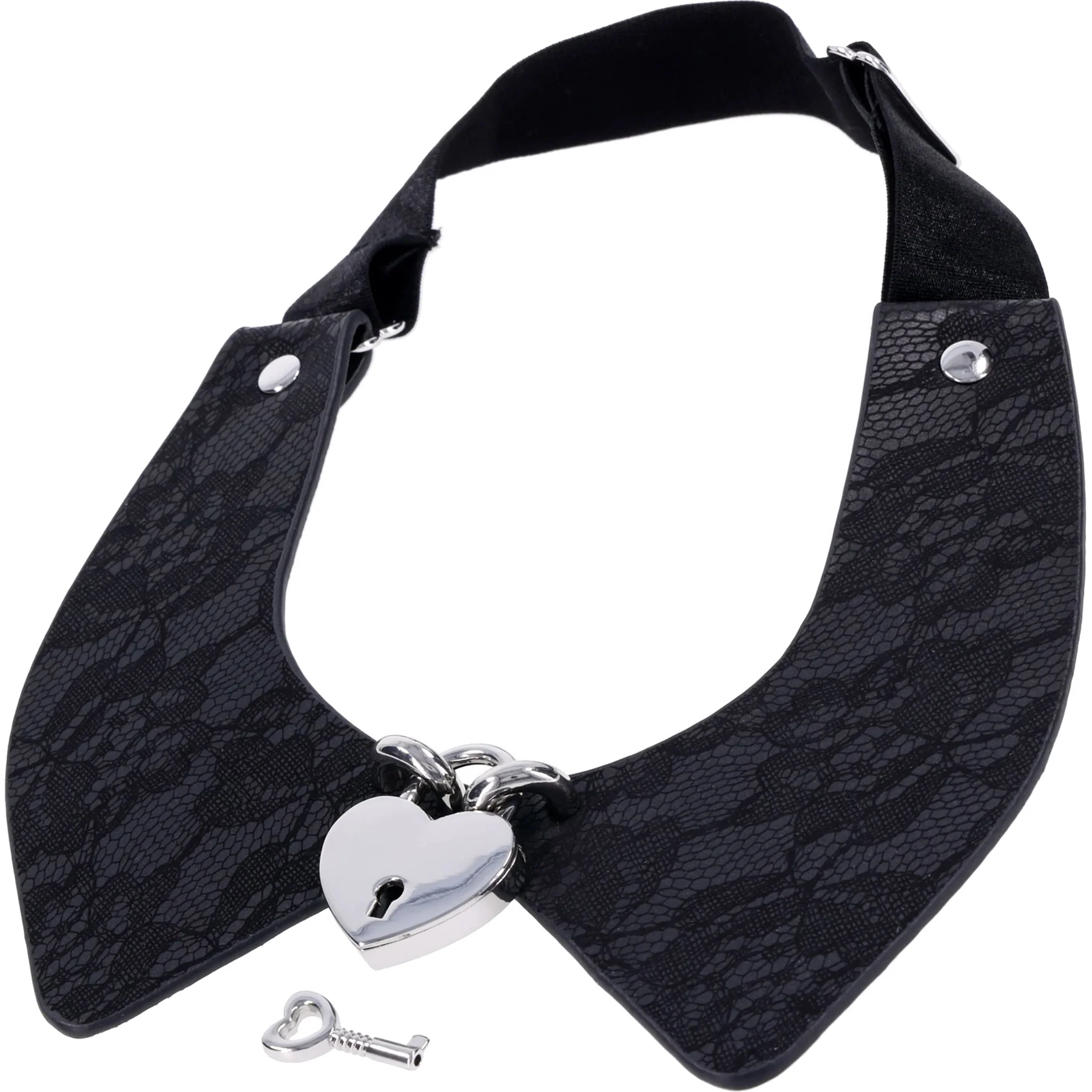 Sex & Mischief Heartbound Lace Day Collar By Sportsheets - Image 3