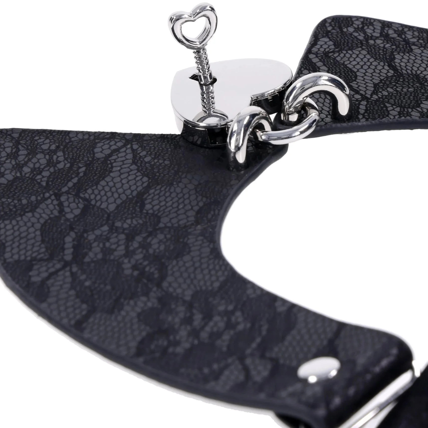 Sex & Mischief Heartbound Lace Day Collar By Sportsheets - Image 9
