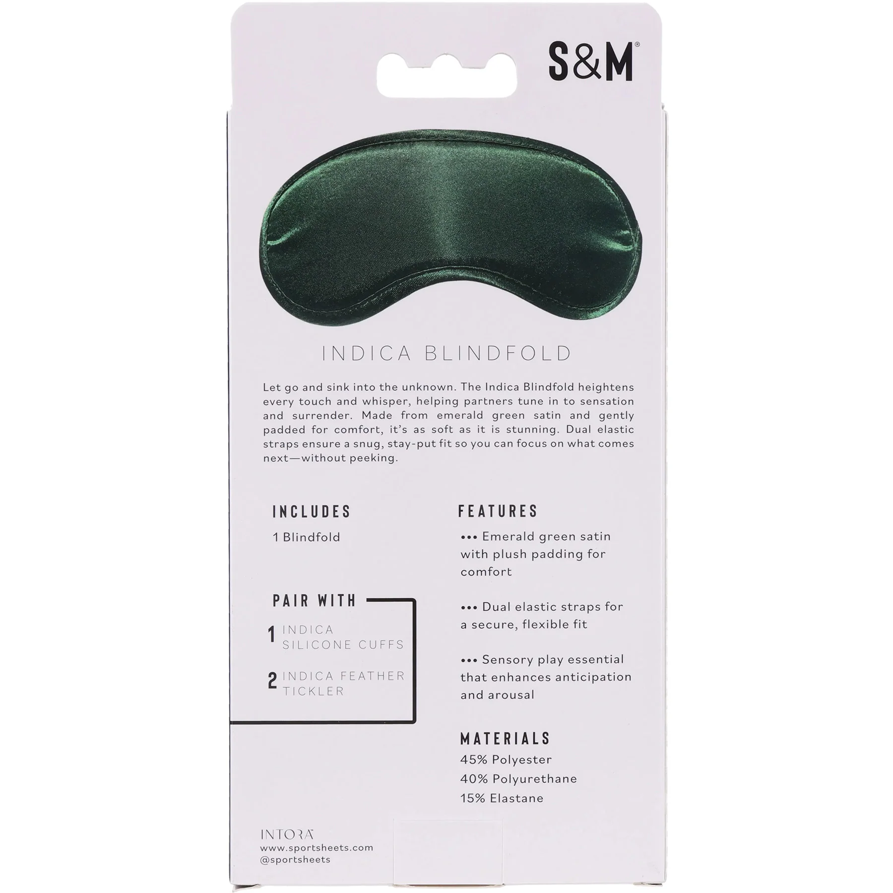 Sex & Mischief Indica Blindfold By Sportsheets - Image 8