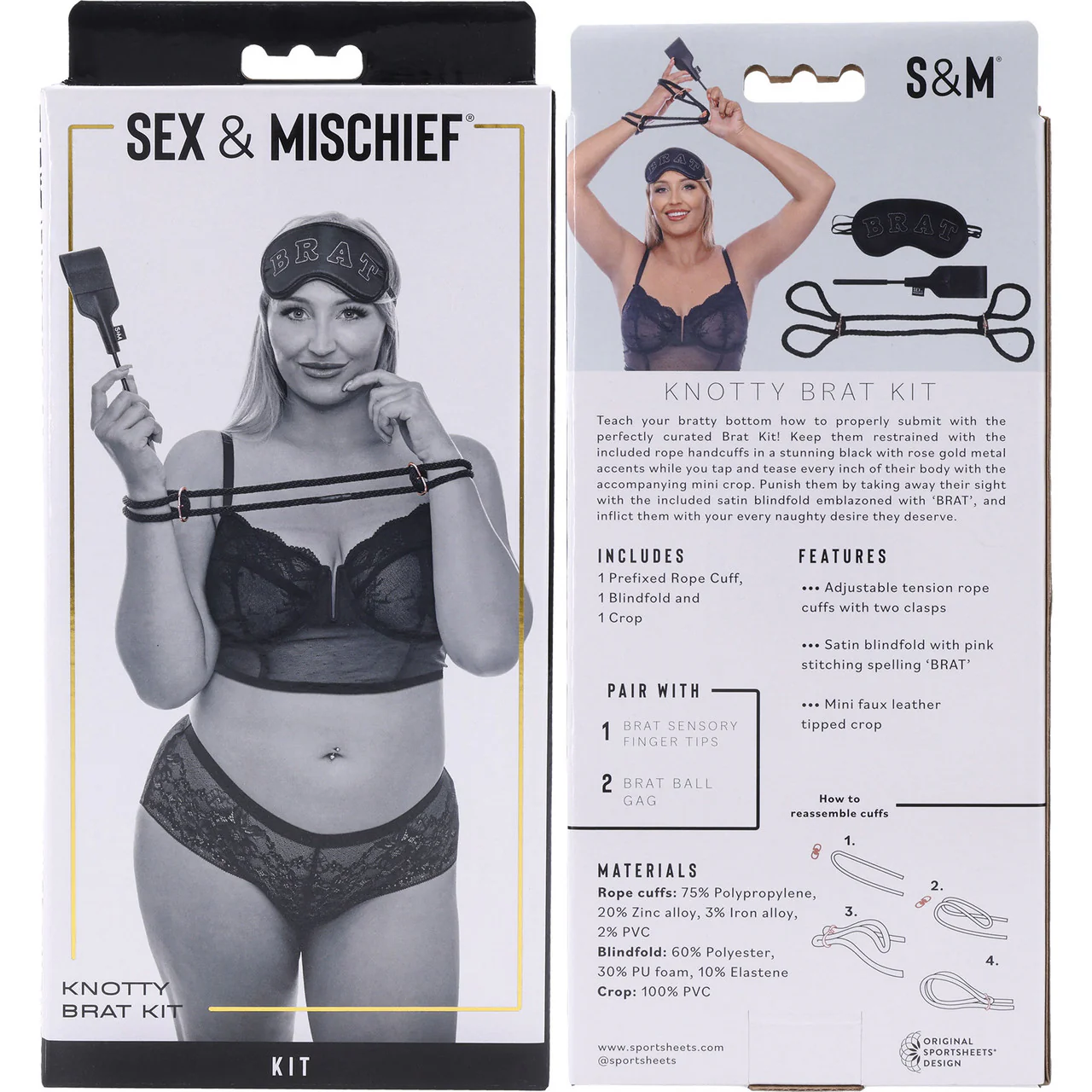 Sex & Mischief Knotty Brat BDSM Kit By Sportsheets - Image 10