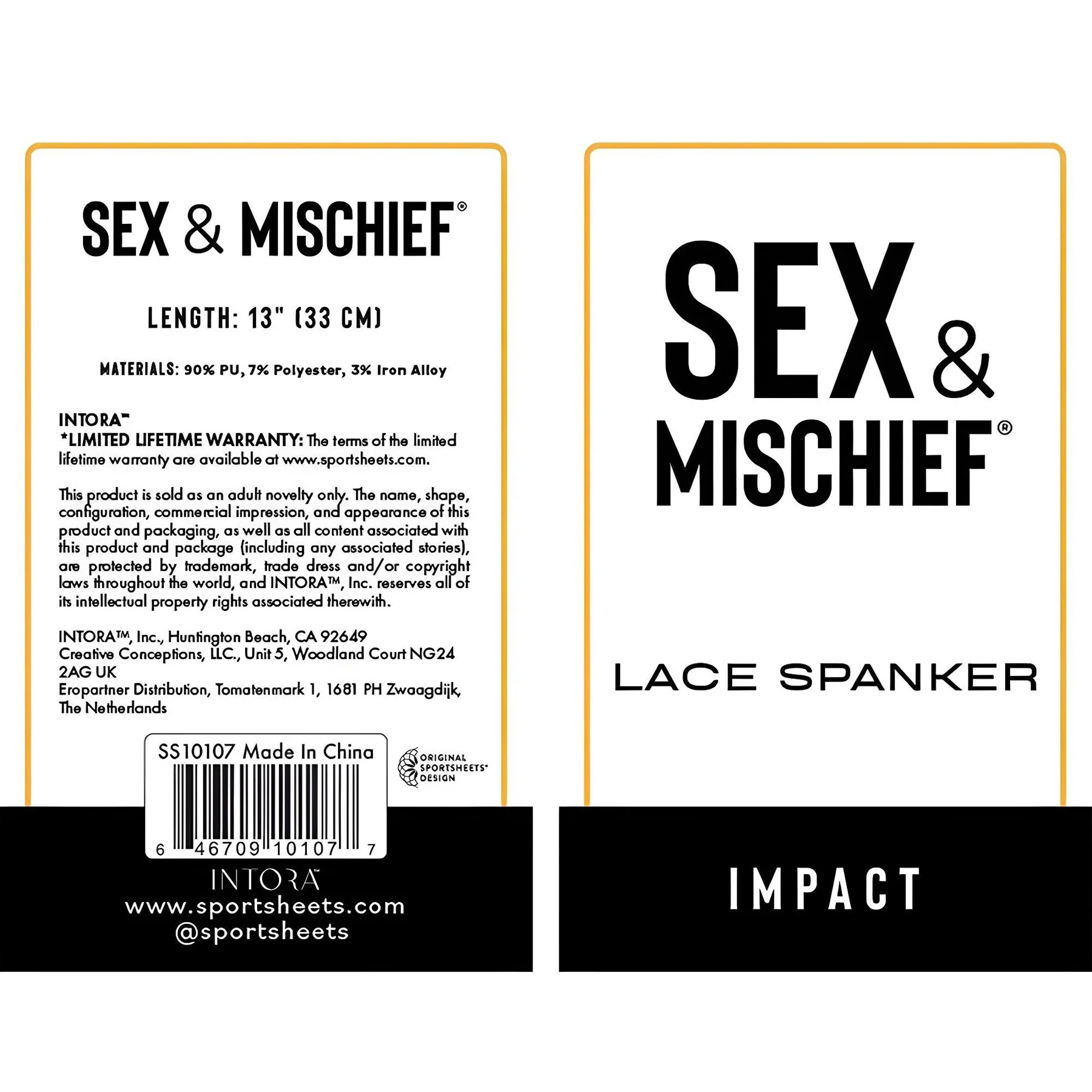 Sex & Mischief Lace Spanker Paddle - Image 11