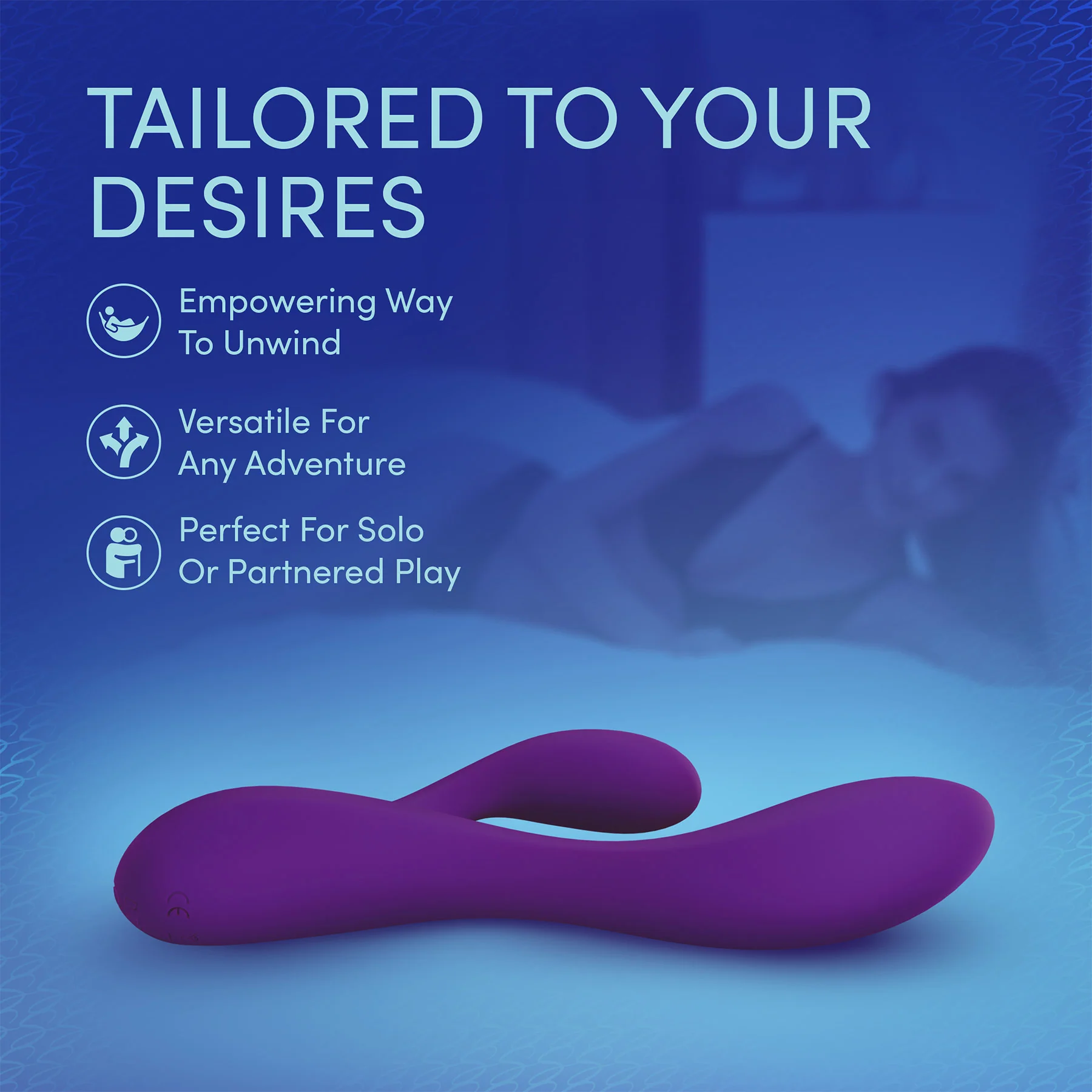 Sexy Things Fever Dream Rechargeable Silicone Rabbit Vibrator - Image 4