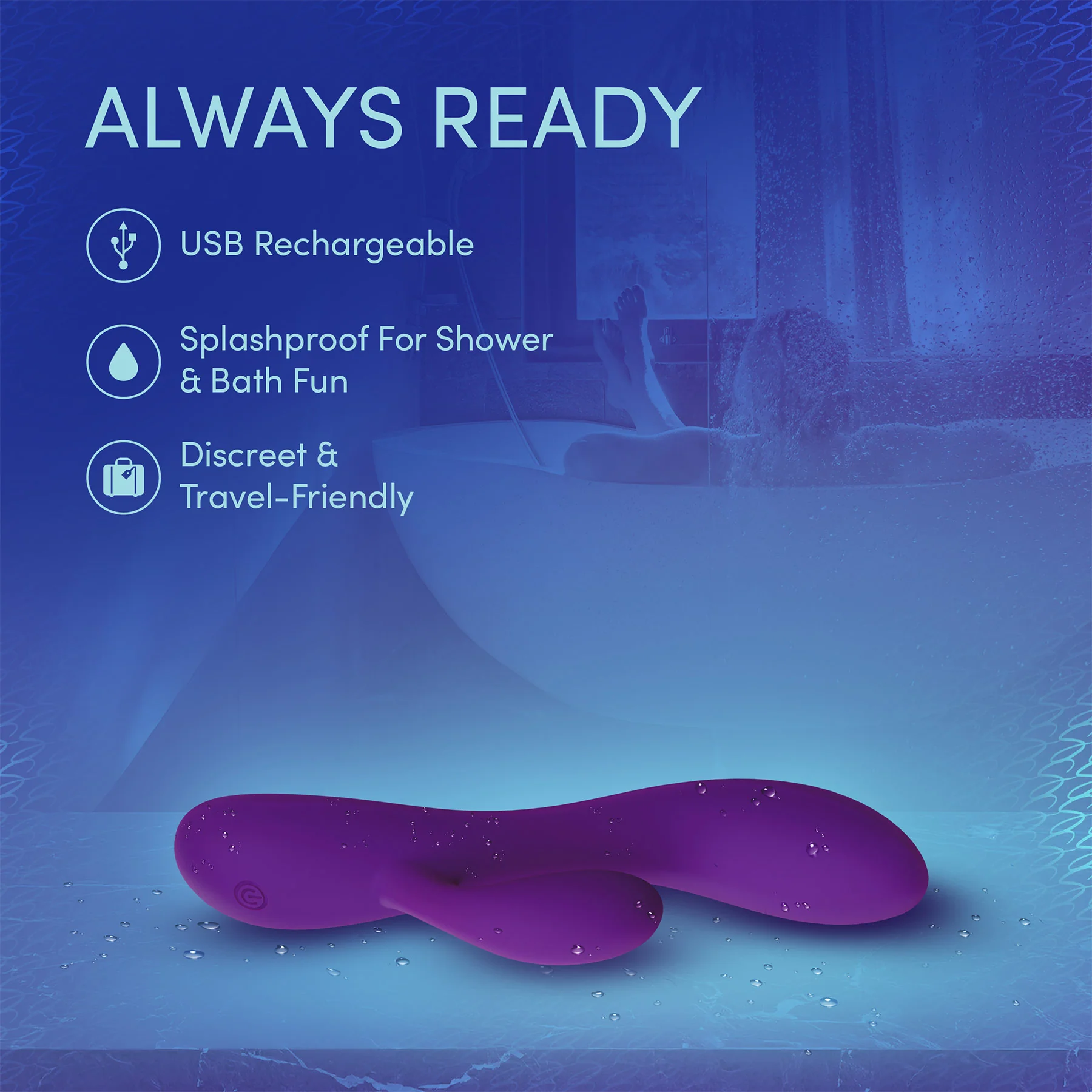 Sexy Things Fever Dream Rechargeable Silicone Rabbit Vibrator - Image 6