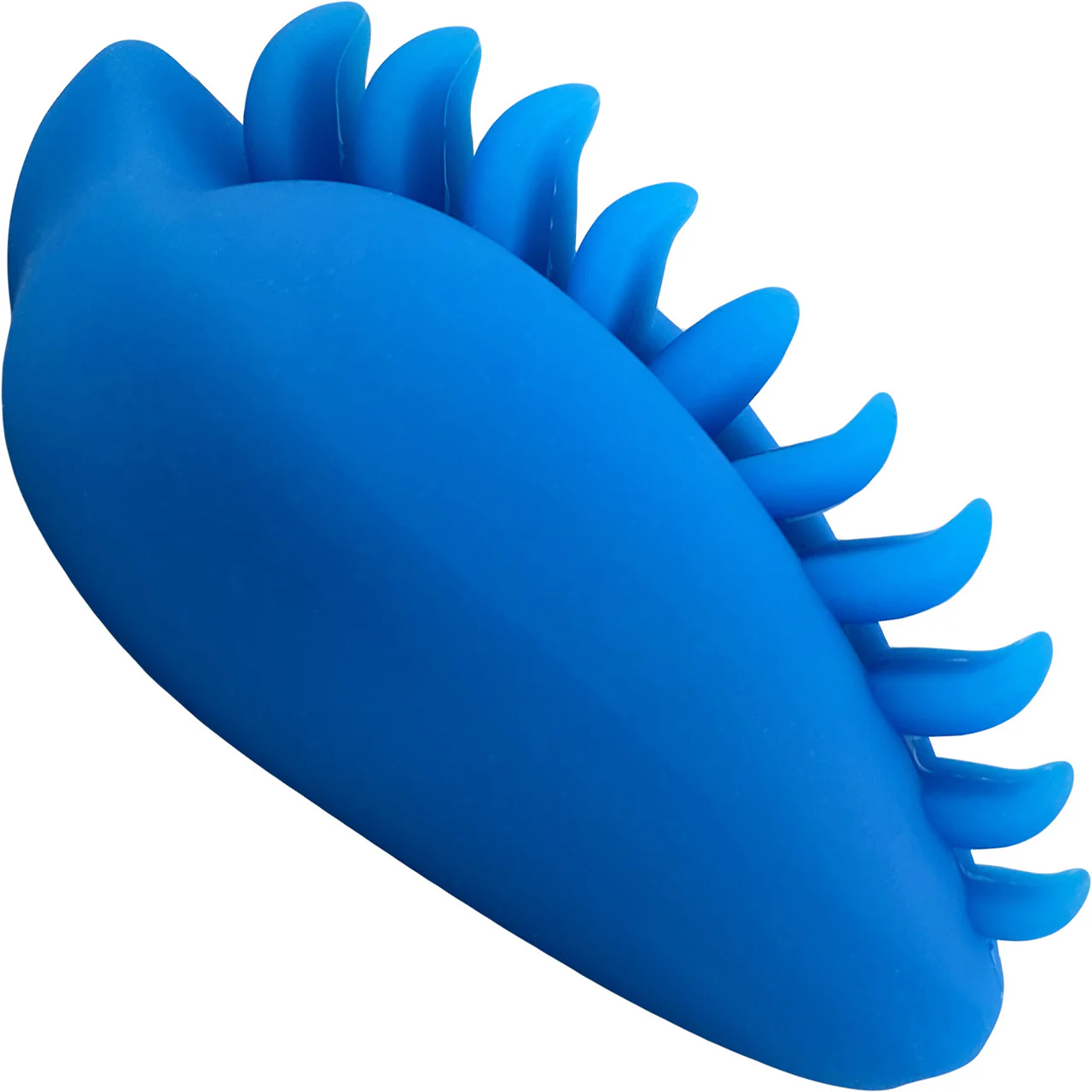 Shagger Soft Silicone Dildo Base Stimulation Cover For Harness Play By Banana Pants - Azure - Image 3