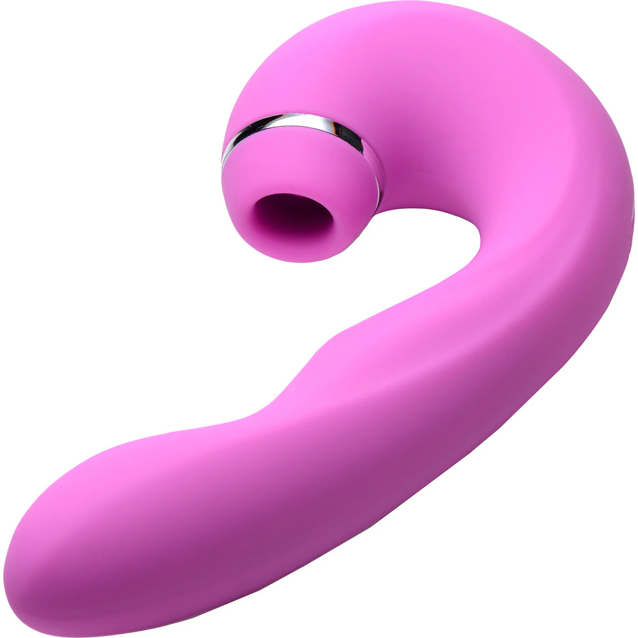 Shegasm 5 Star Silicone G-Spot Tapping Vibrator & Pressure Wave Clitoral Stimulator - Pink - Image 7