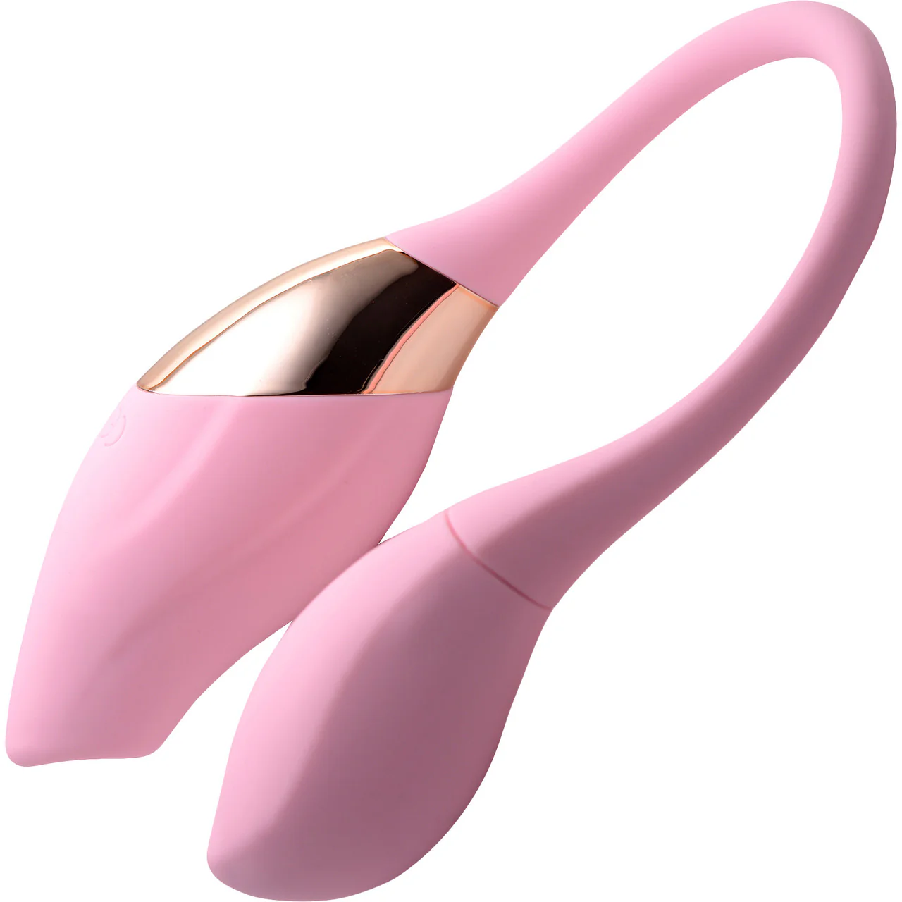 Shegasm 8X Tandem Plus Rechargeable Silicone Suction Clitoral Stimulator & Vibrating Egg - Pink - Image 7