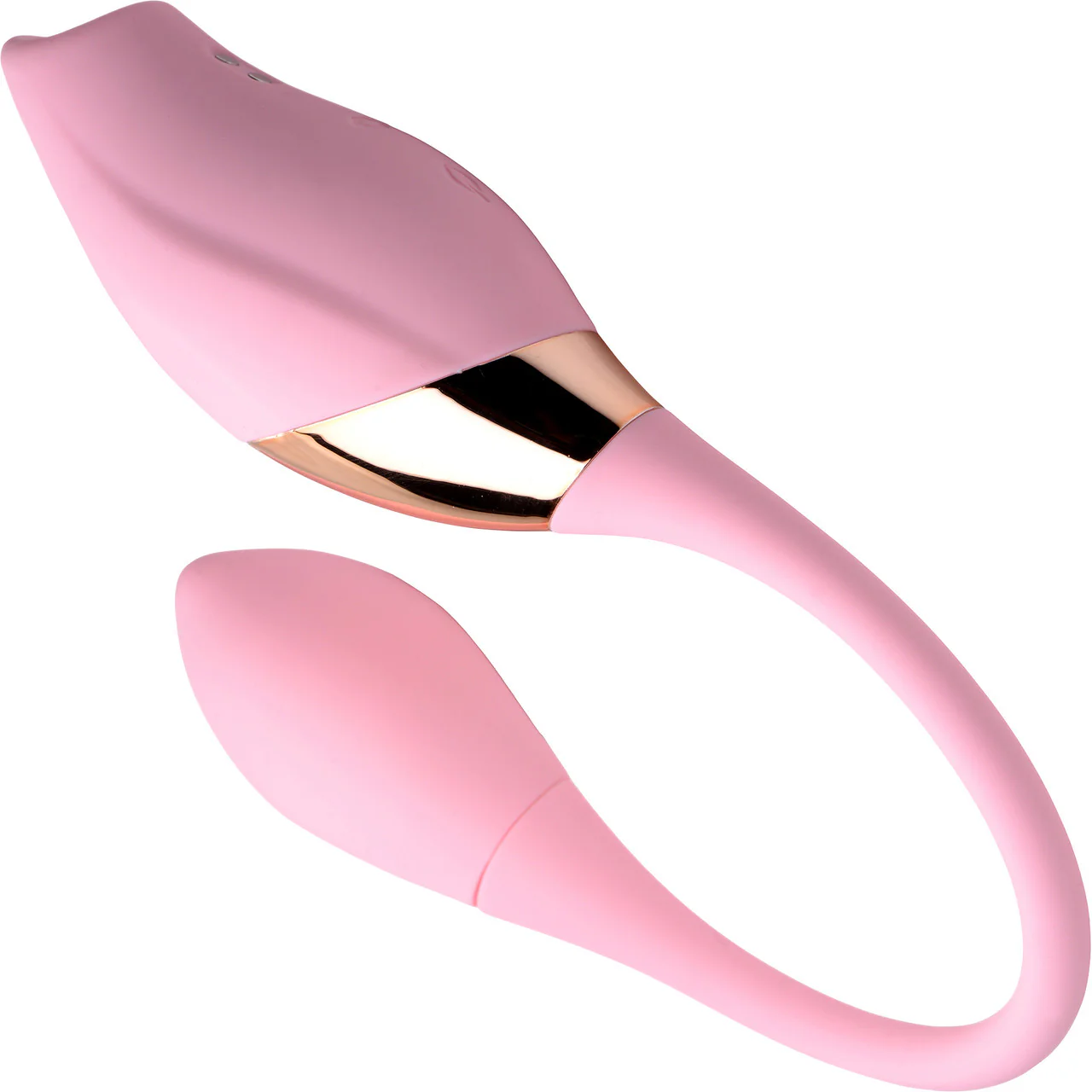 Shegasm 8X Tandem Plus Rechargeable Silicone Suction Clitoral Stimulator & Vibrating Egg - Pink - Image 8