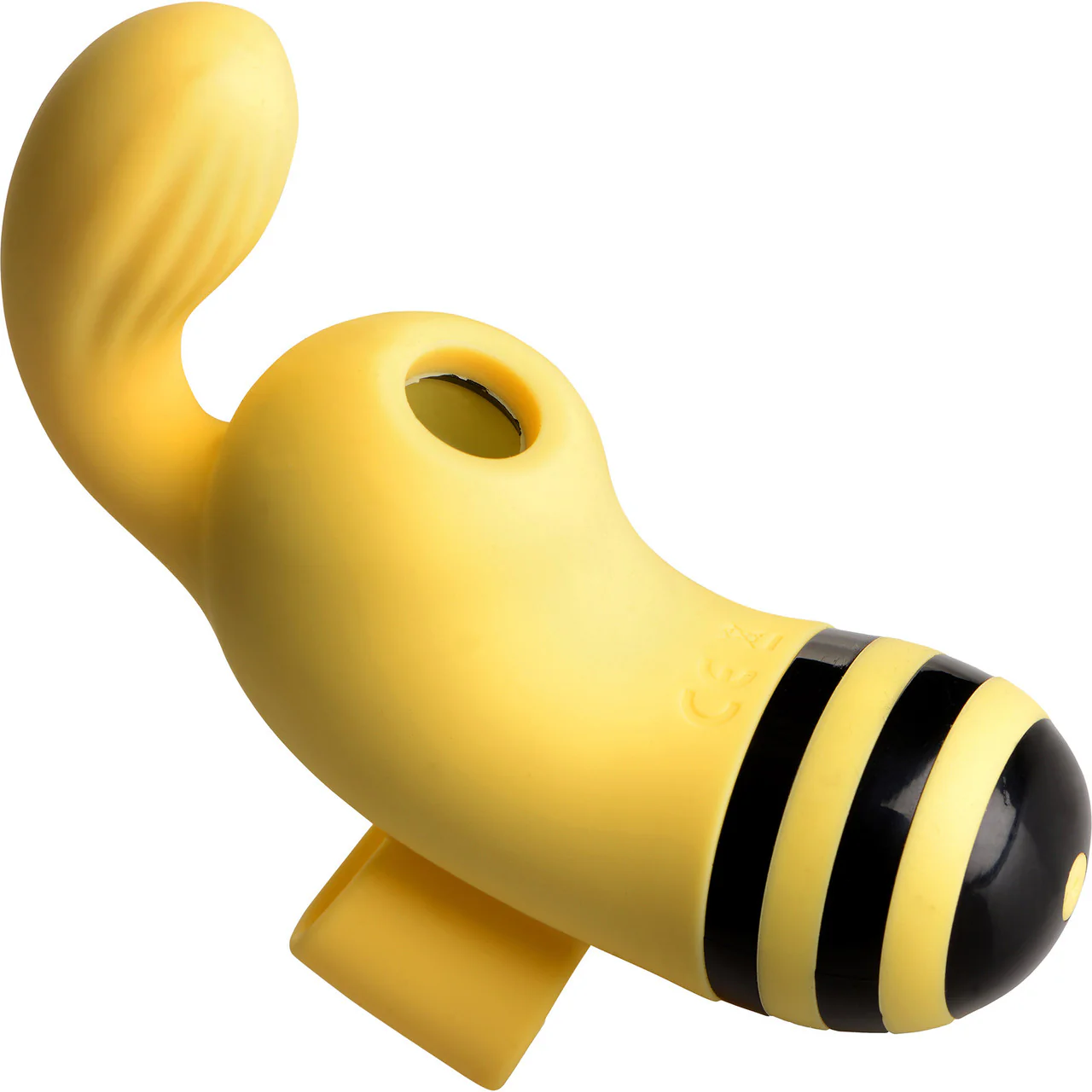 Shegasm Sucky Bee Rechargeable Silicone Clitoral Stimulating Finger Vibrator With Suction - Image 4