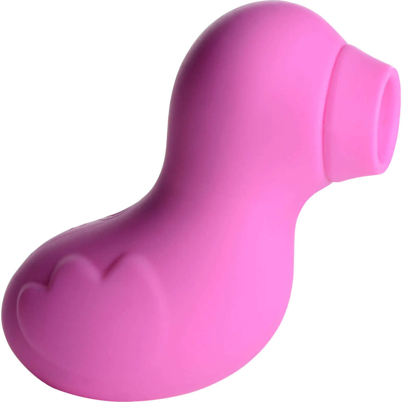 Shegasm Sucky Ducky Silicone Rechargeable Clitoral Pressure Wave Stimulator - Pink