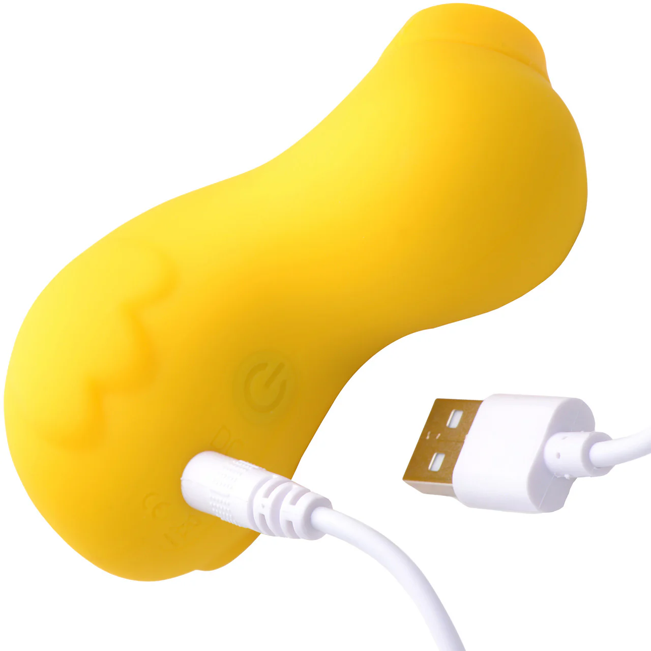 Shegasm Sucky Ducky Silicone Rechargeable Clitoral Pressure Wave Stimulator - Yellow - Image 4