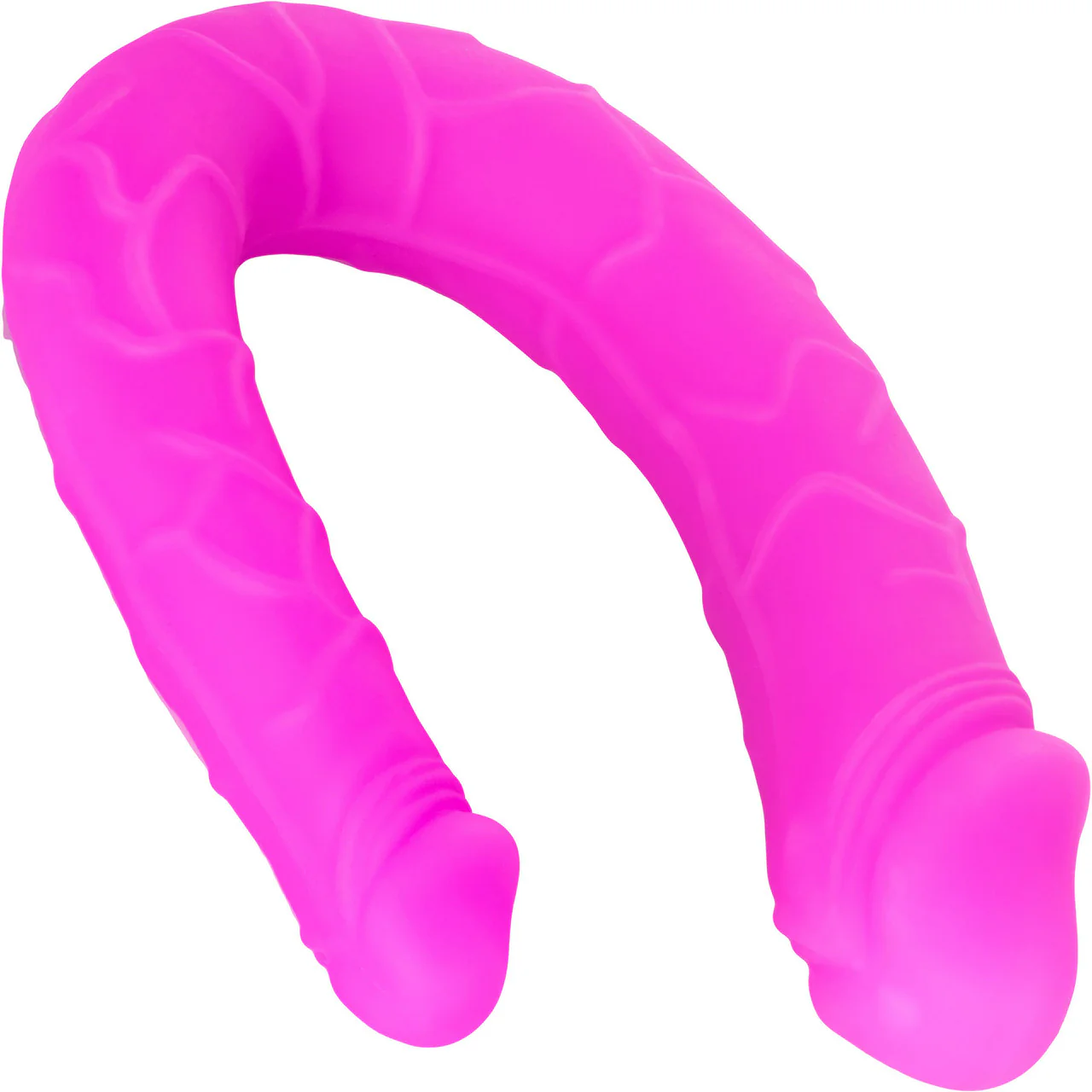 Silicone AC/DC Double Dong by CalExotics - Pink - Image 4