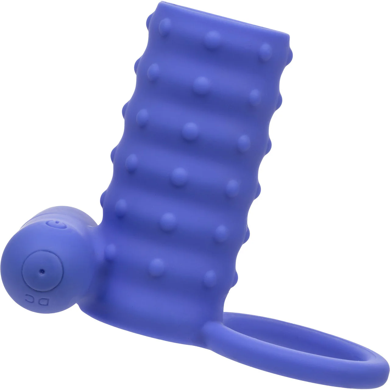 Silicone Rechargeable Endless Desires Enhancer Vibrating Cock Ring By CalExotics - Purple - Image 5