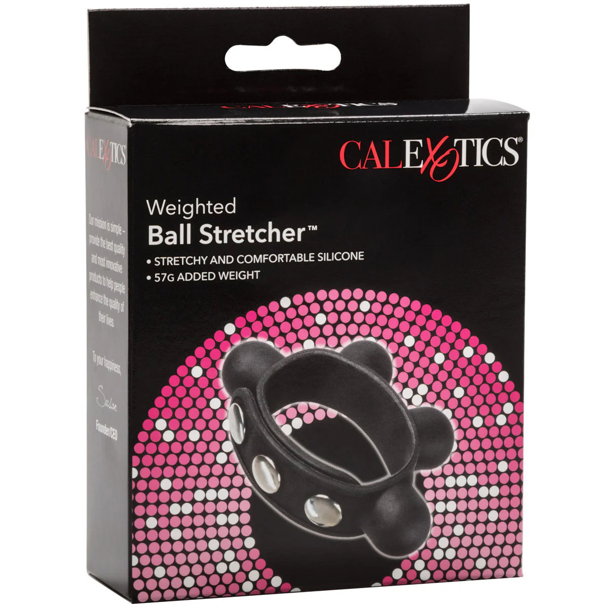 Silicone Weighted Ball Stretcher by CalExotics - Image 3