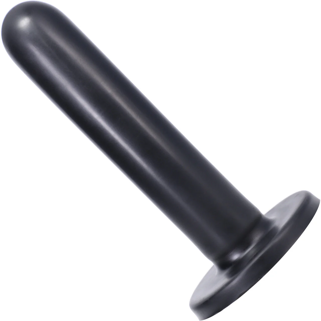 Silk Silicone Dildo By Tantus -  Medium, Onyx - Image 4