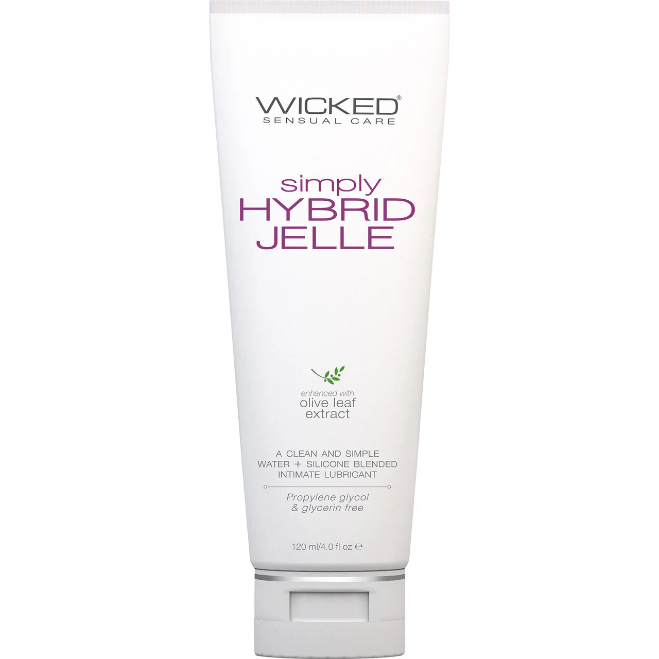 Simply Hybrid Jelle Personal Lubricant With Olive Leaf Extract 4 fl oz