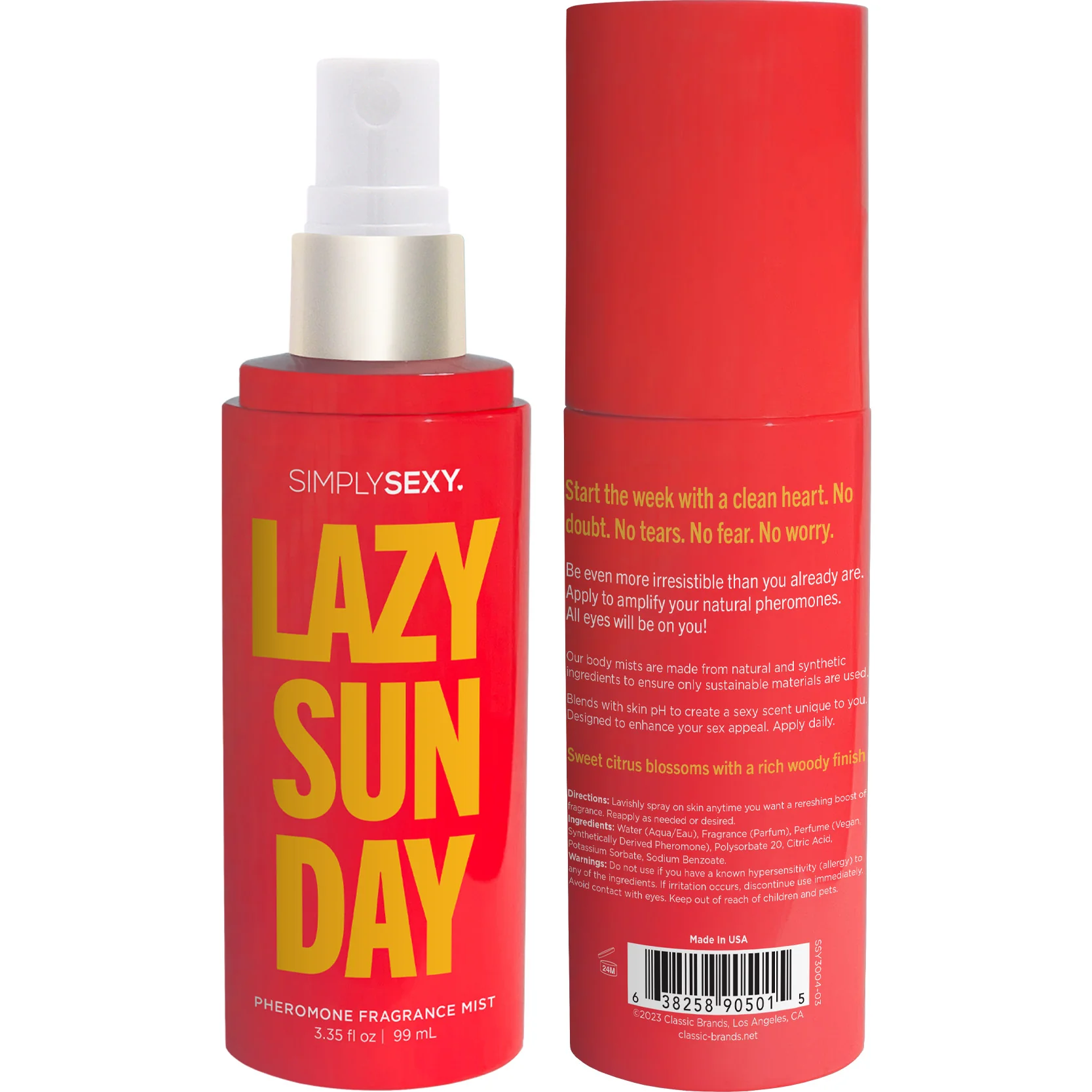 Simply Sexy Affirmations Pheromone Body Mist by Classic Brands - Image 9