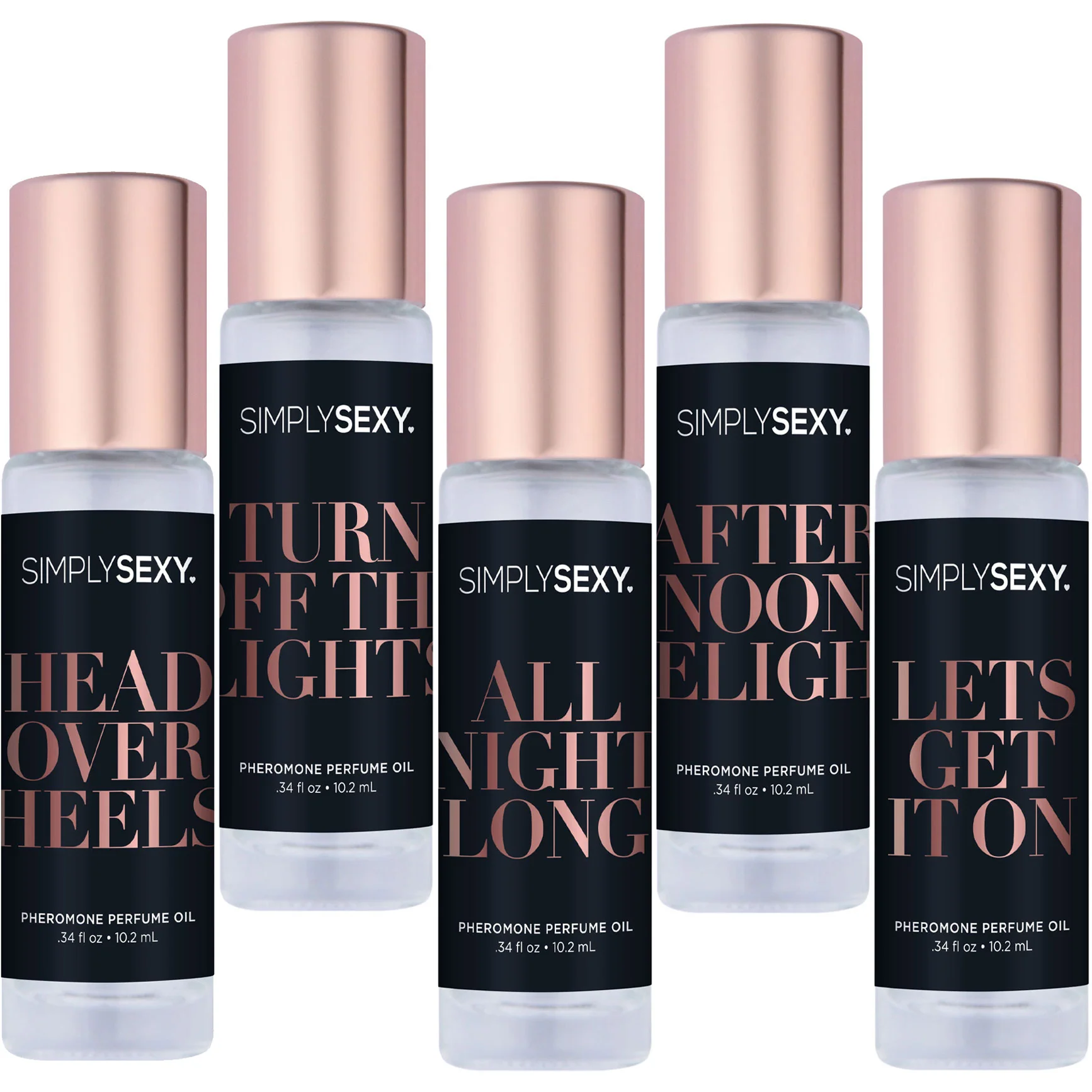 Simply Sexy Confessions Collection Pheromone Perfume Oil Roll-On