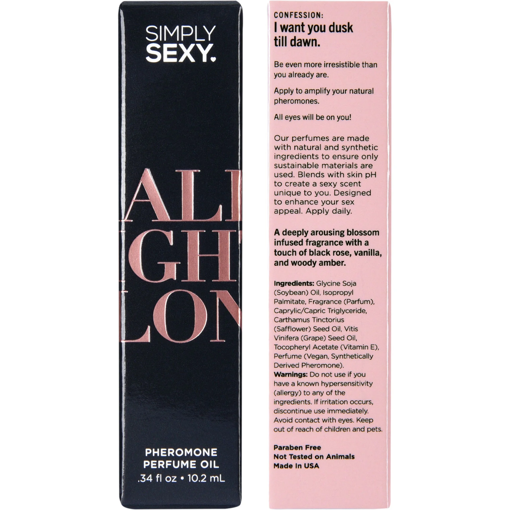 Simply Sexy Confessions Collection Pheromone Perfume Oil Roll-On - Image 10