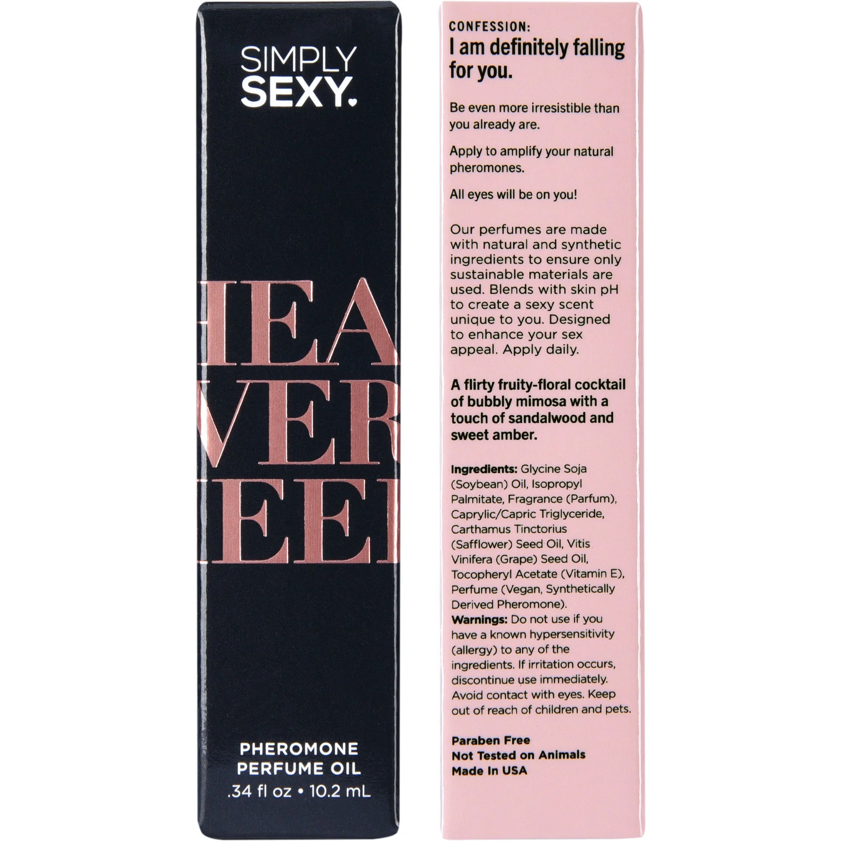 Simply Sexy Confessions Collection Pheromone Perfume Oil Roll-On - Image 4