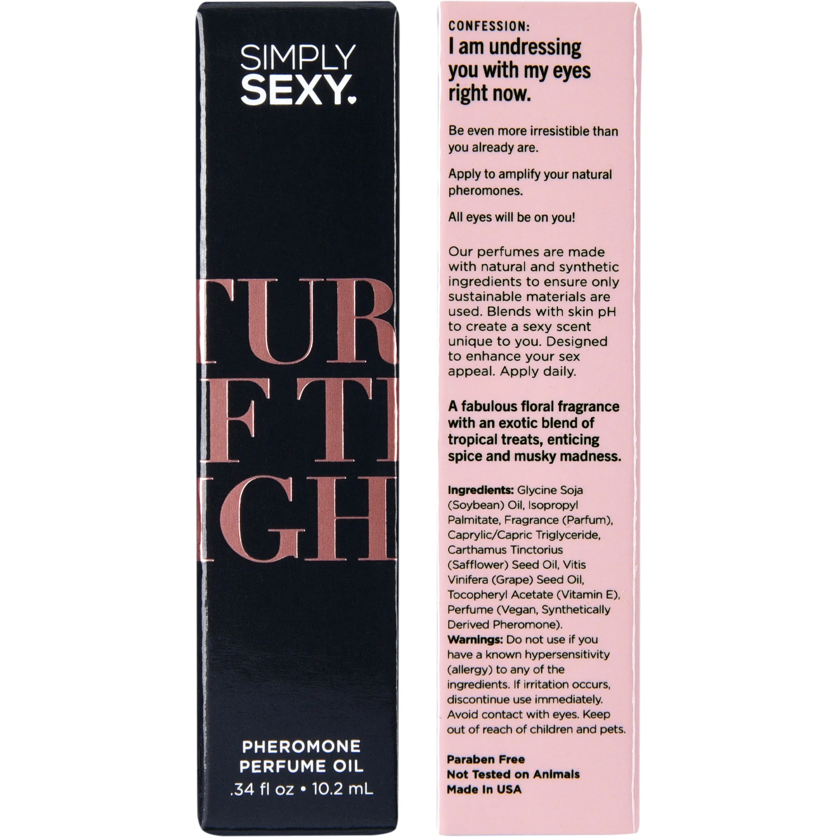 Simply Sexy Confessions Collection Pheromone Perfume Oil Roll-On - Image 7