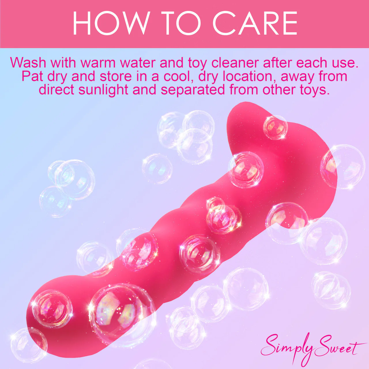 Simply Sweet 21X Vibrating Ribbed Rechargeable Silicone G-Spot Vibrator With Remote - Pink - Image 14