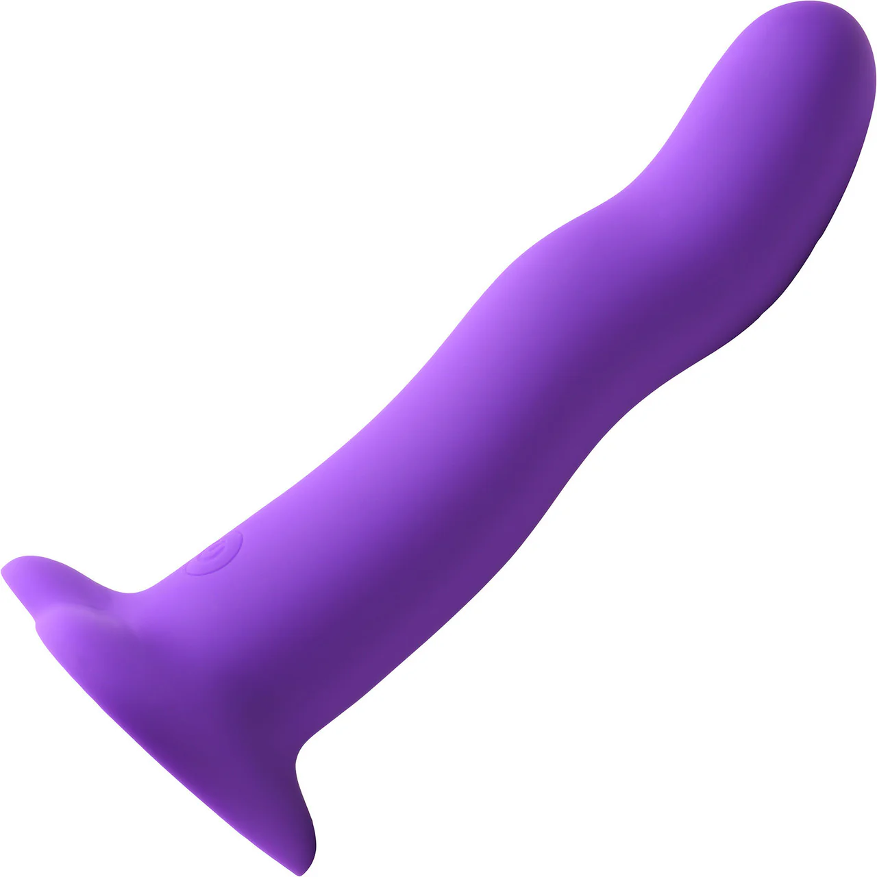 Simply Sweet 21X Vibrating Wavy Rechargeable Silicone G-Spot Vibrator With Remote - Purple - Image 3