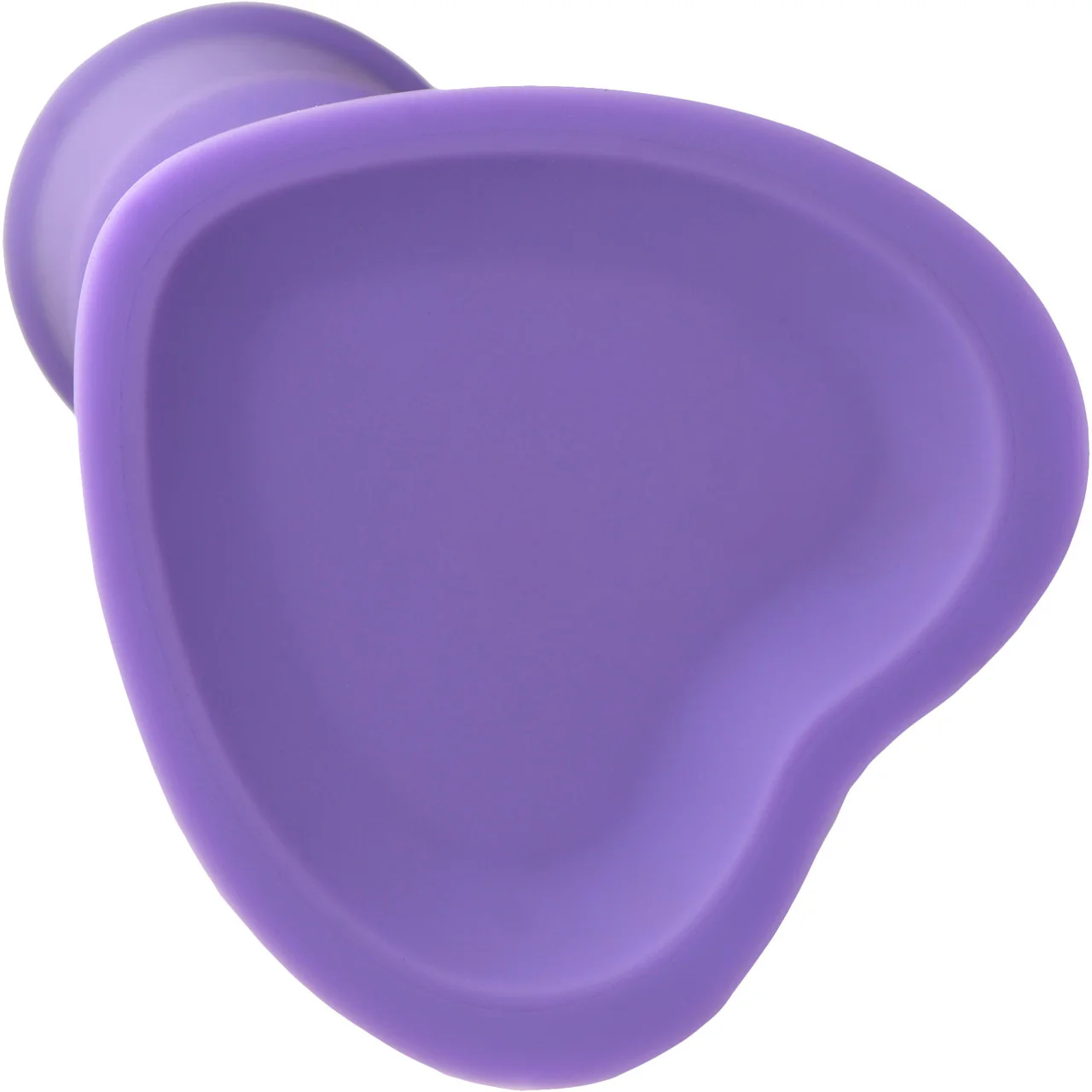 Simply Sweet Swirl 7" Silicone Suction Cup Dildo - Purple - Image 7