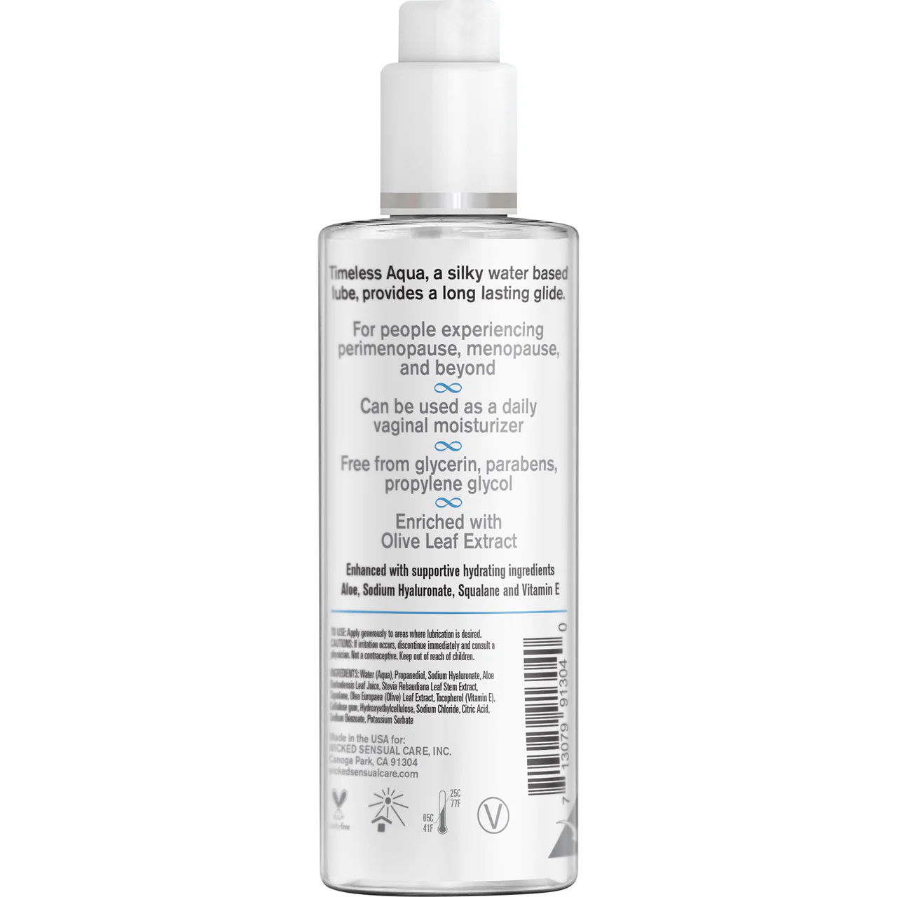 Simply Timeless Aqua Water Based Personal Lubricant 4 fl oz - Image 2