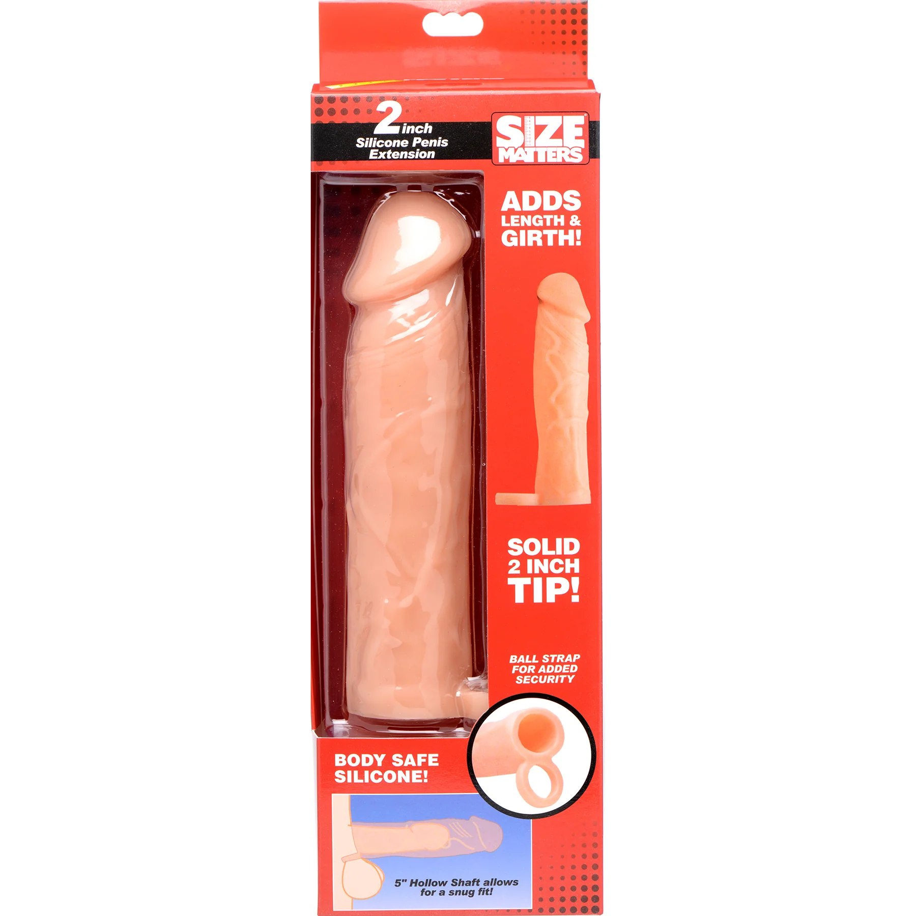 Size Matters Silicone 2" Penis Extender - Image 9